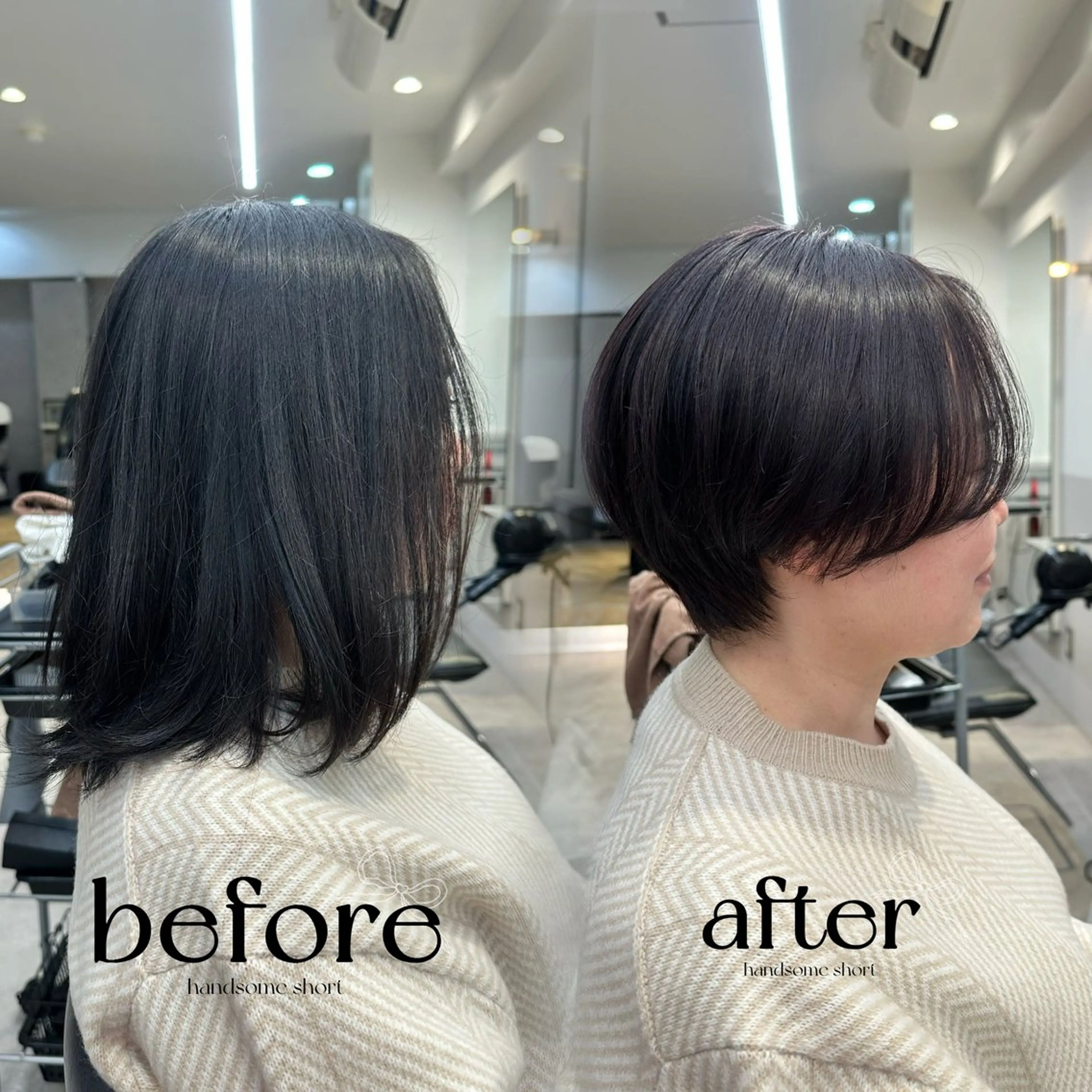 ショート ハンサムショート ショートヘア あいこ/ハンサムショ ート無料/蔵前🌷のヘアスタイル
