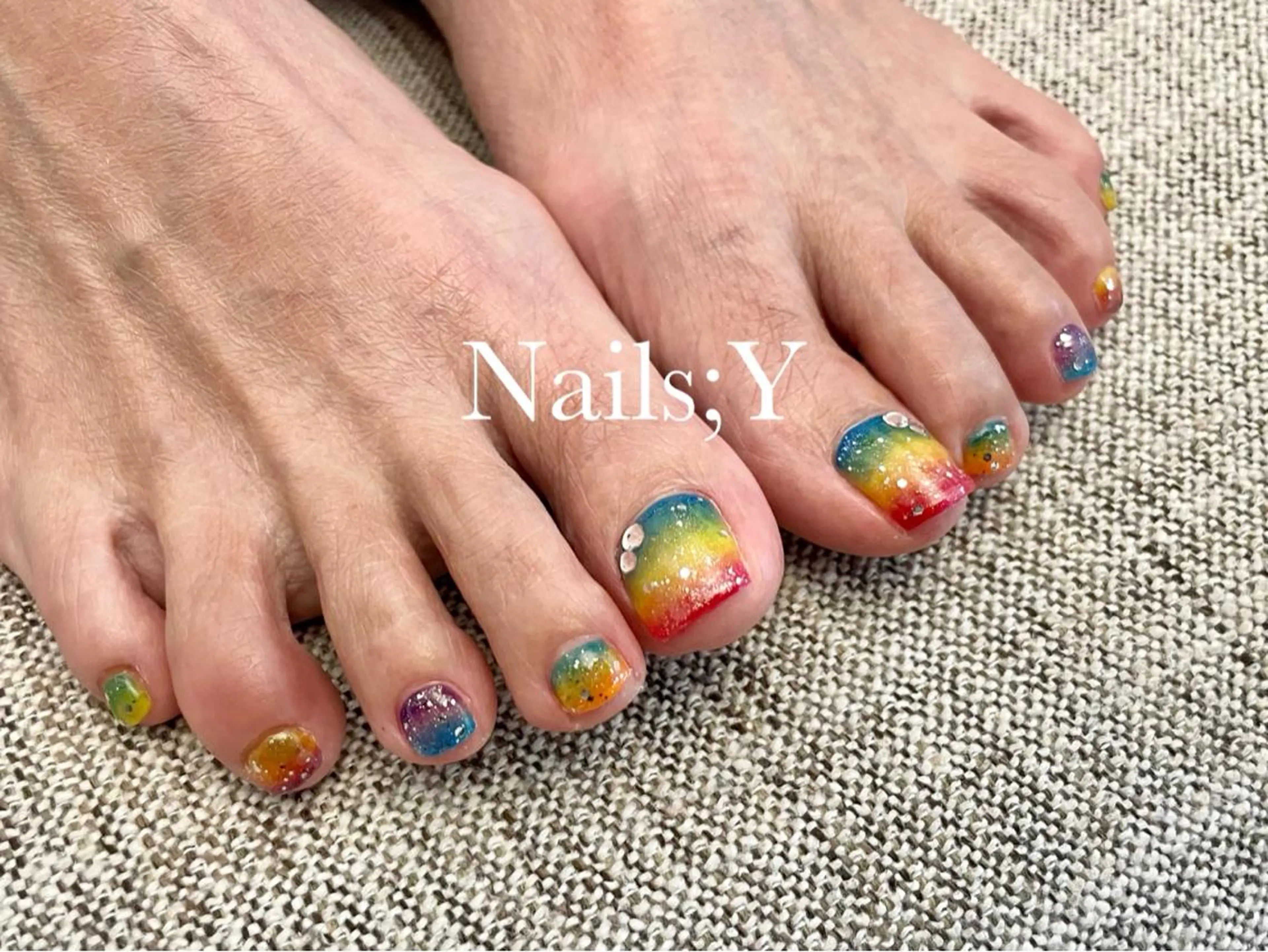 ネイル フットネイル 夏ネイル yo koのネイルデザイン