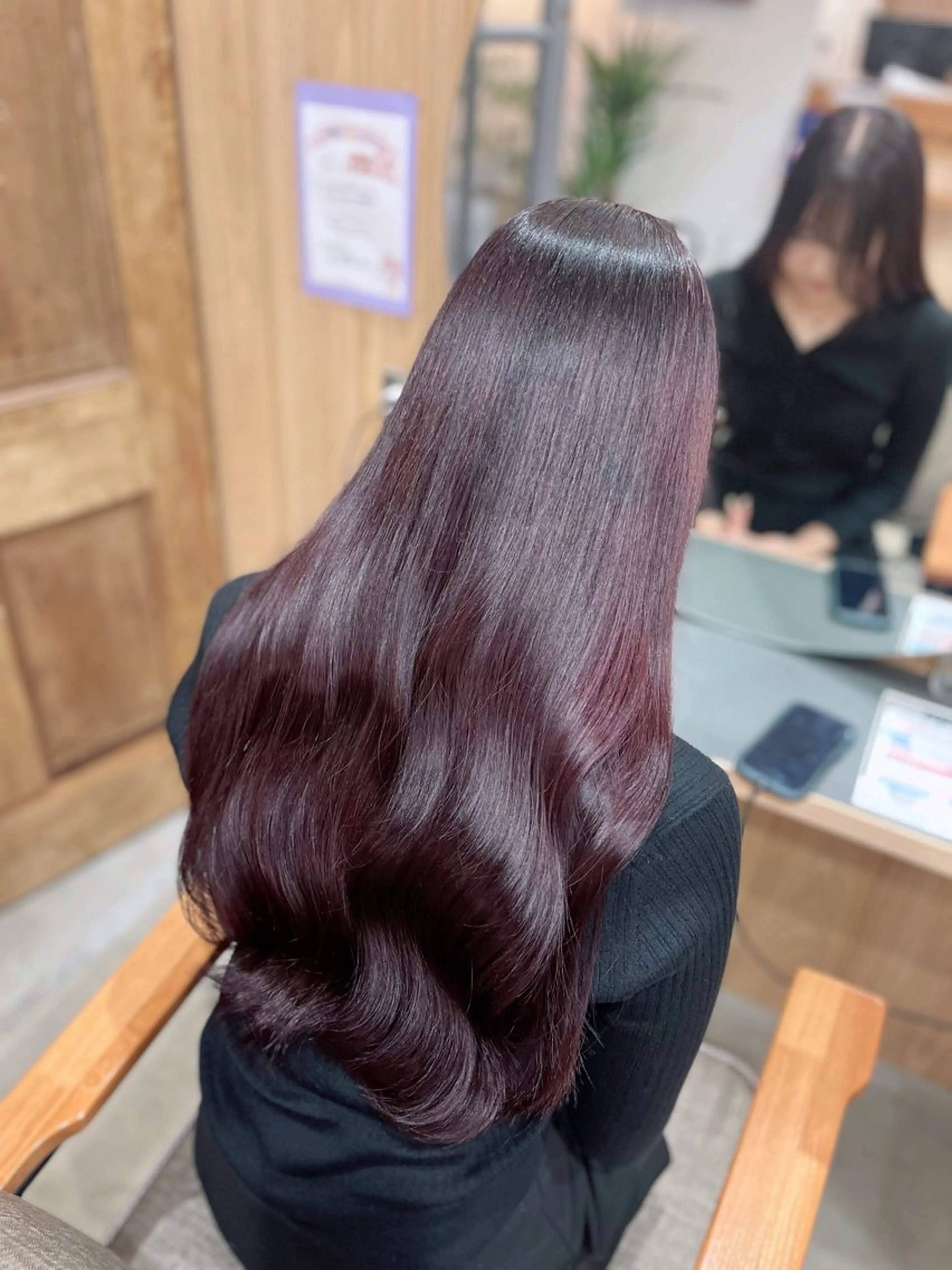 ロング ヘアカラー トリートメント 髪質改善/艶髪🫧 ｼｽﾞｸ🦥🌿のヘアスタイル