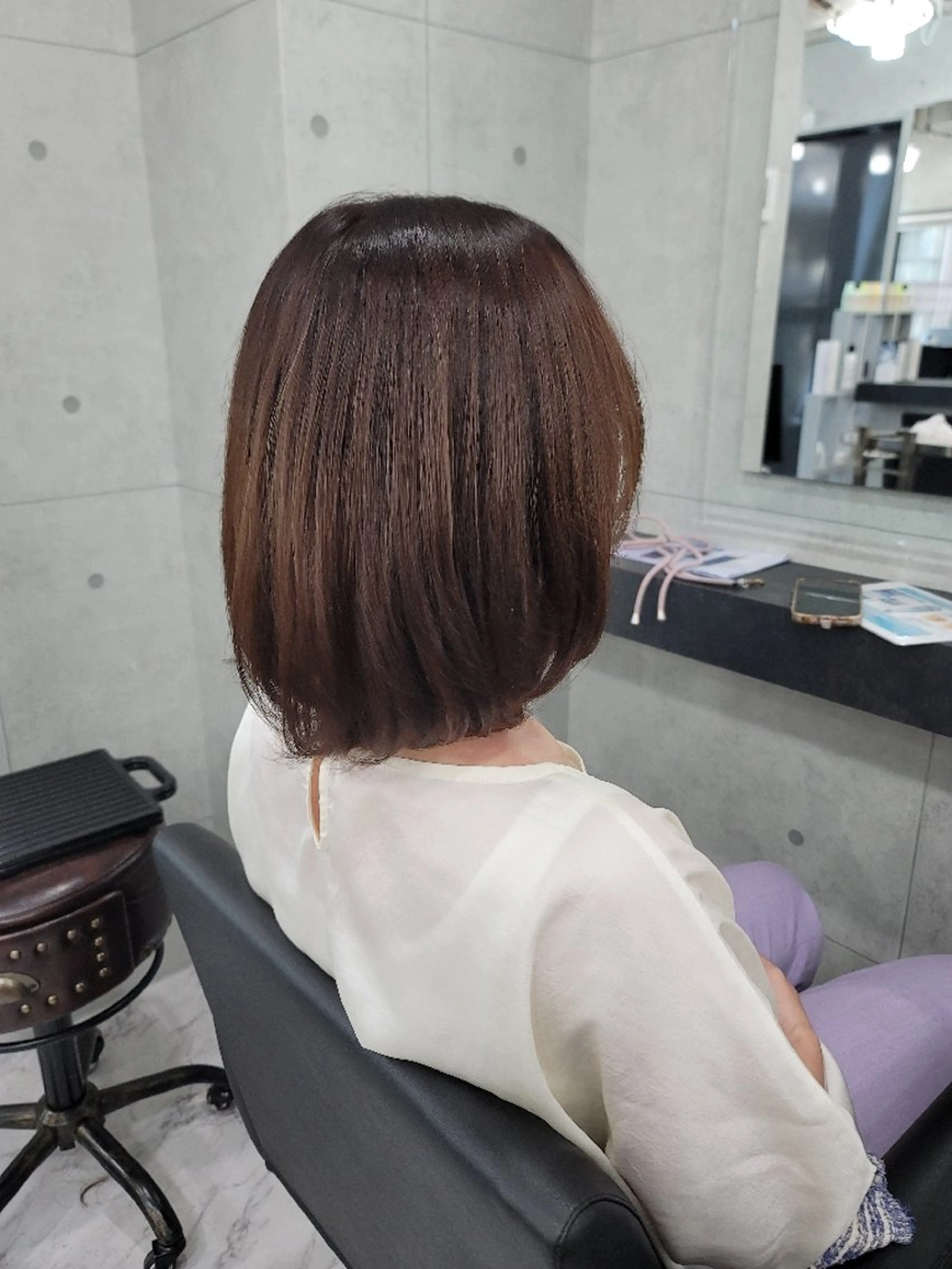 ミディアム カラー ❇️安達 優心❇️ レイヤー/艶髪特化のヘアスタイル