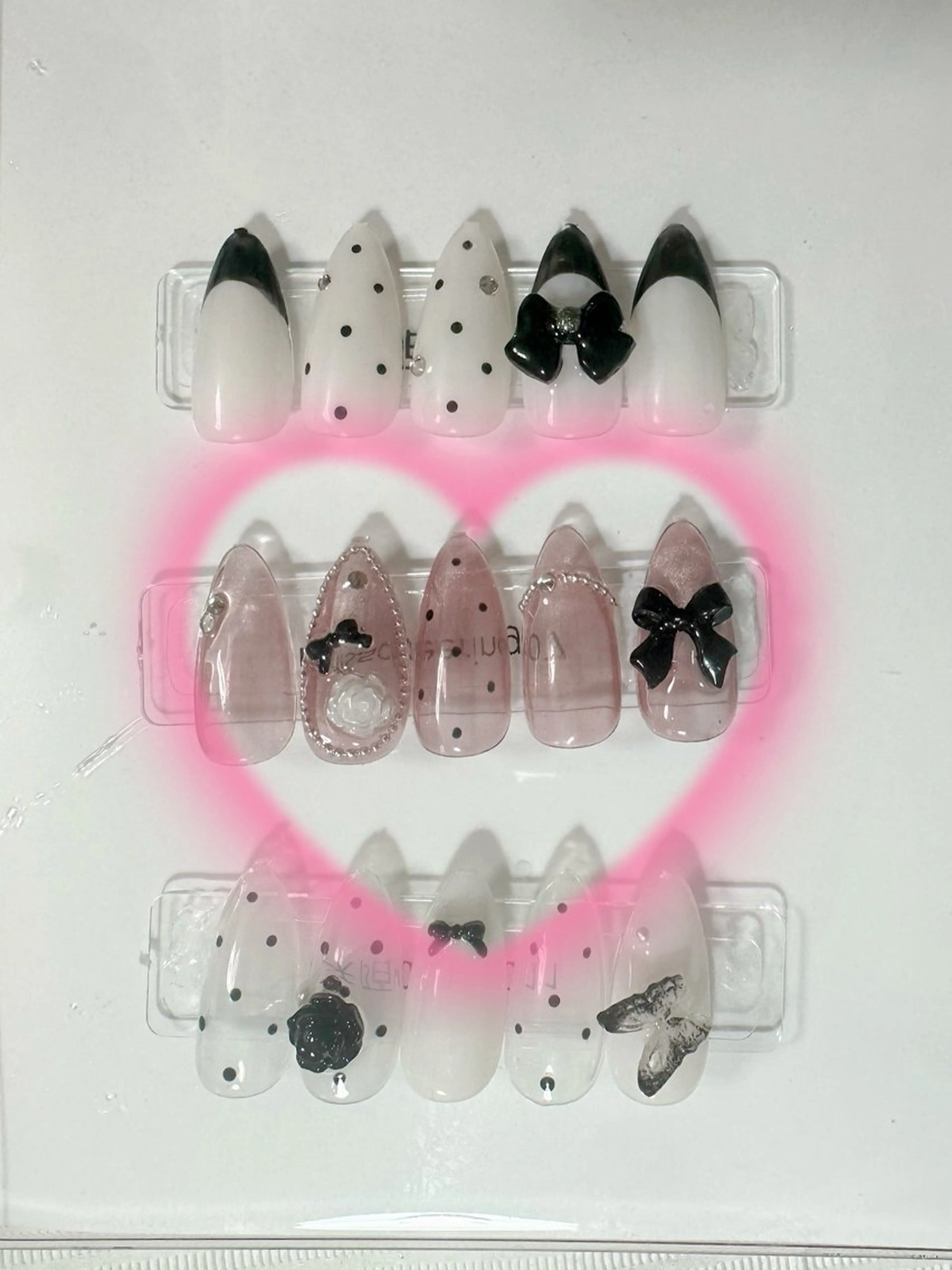 ネイル ハンドネイル kao nail マグネット/長さだしのネイルデザイン