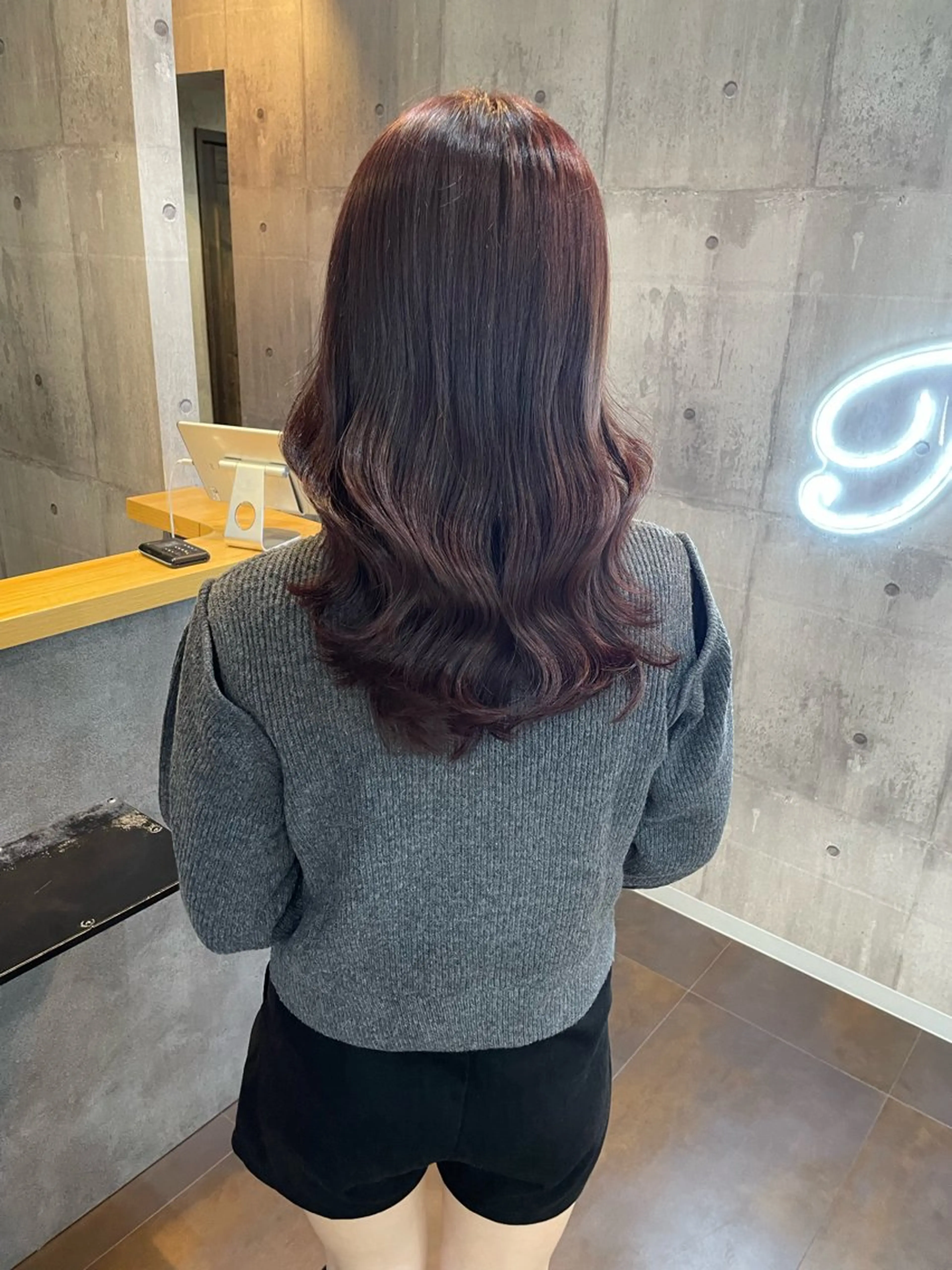 ロング カラー ヘアアレンジ 渋谷のブリーチカラー シェフ🧑‍🍳蓮のヘアスタイル