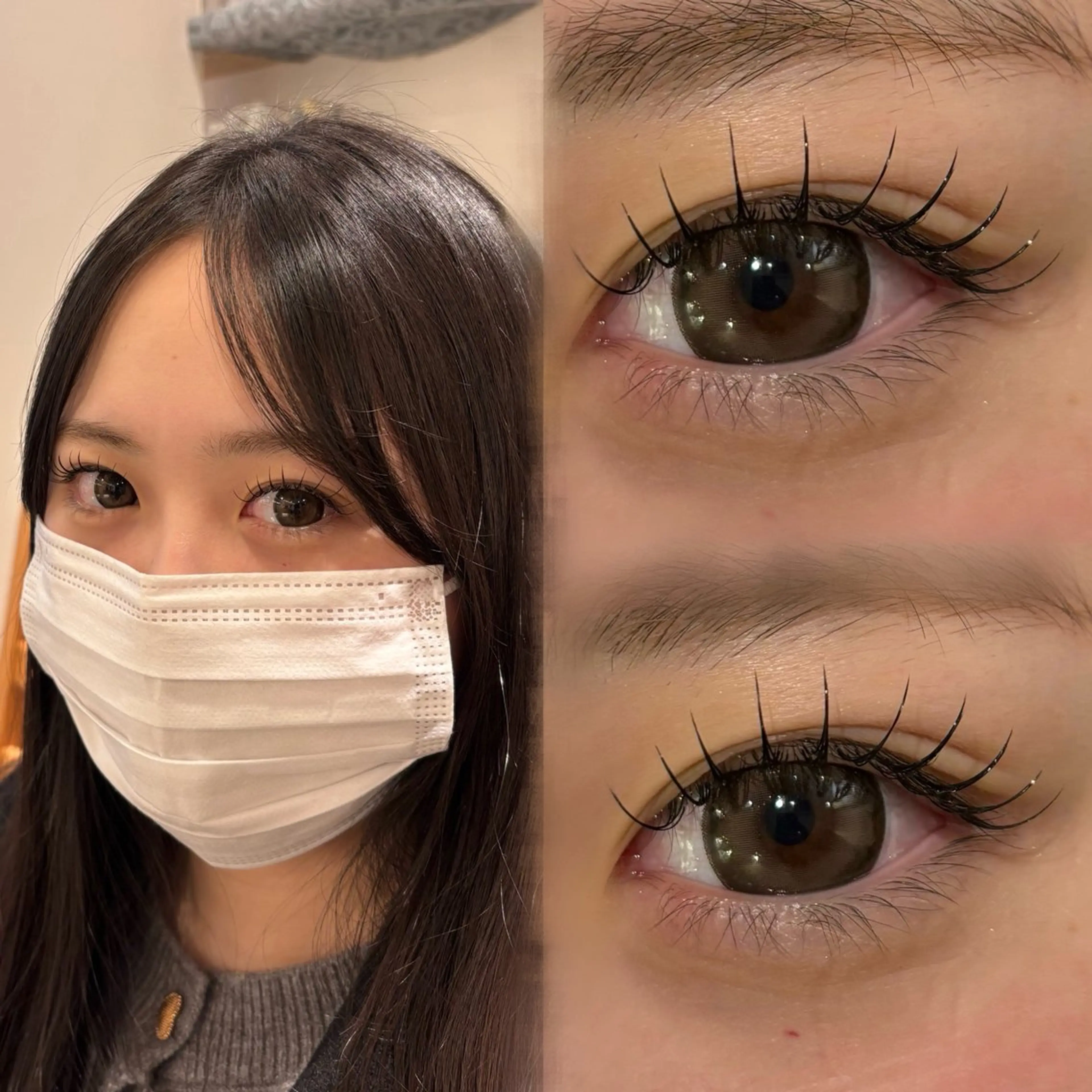 マツエク・マツパ マツエク エクステ/まつエク/ レイヤー/はるか🌎のマツエク・マツパデザイン