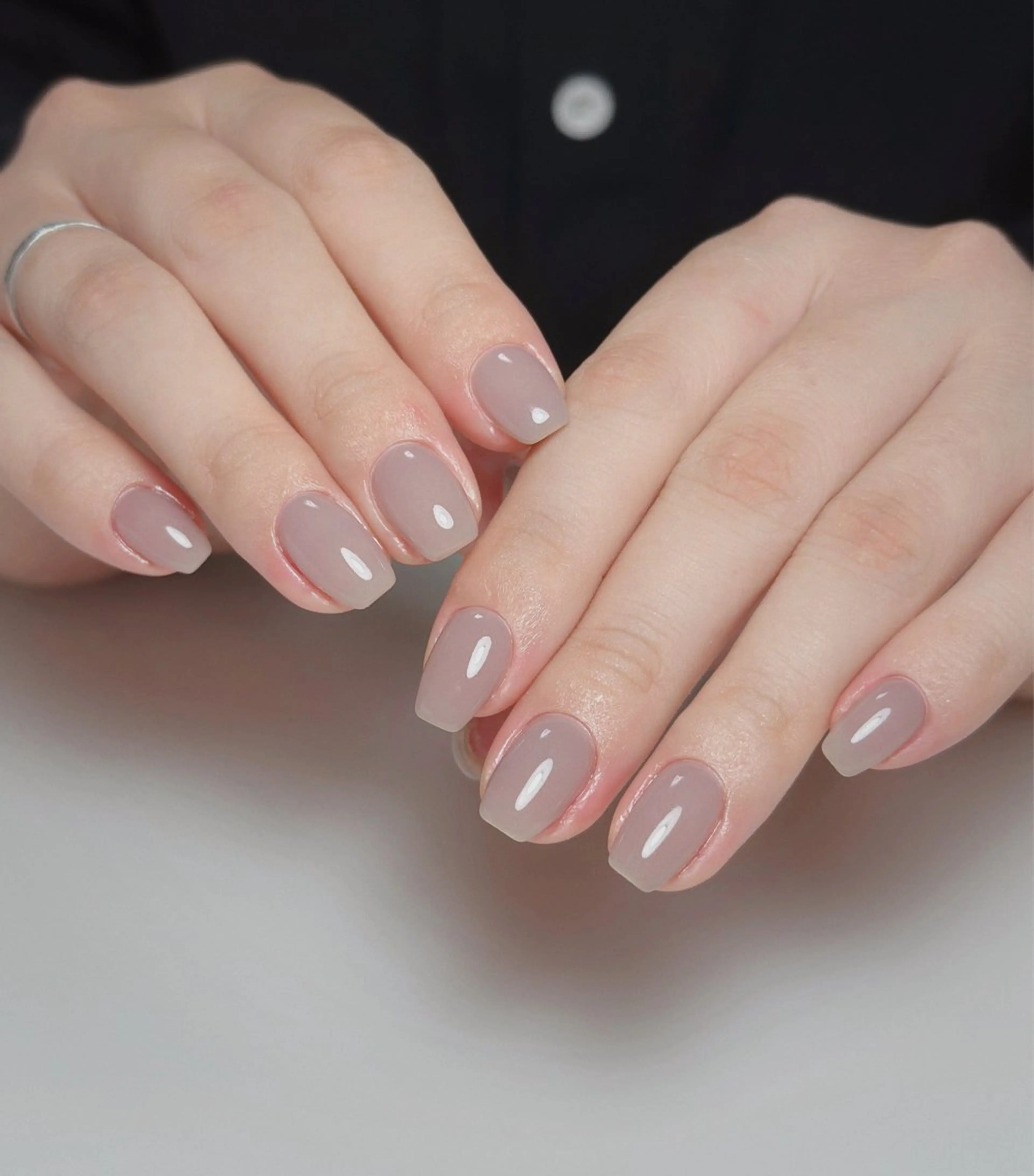 ネイル オーロラネイル 長さ出し フットネイル 韓国ネイル ラメ(グリッター) ハンドネイル 👍thumbs up nail👍のネイルデザイン