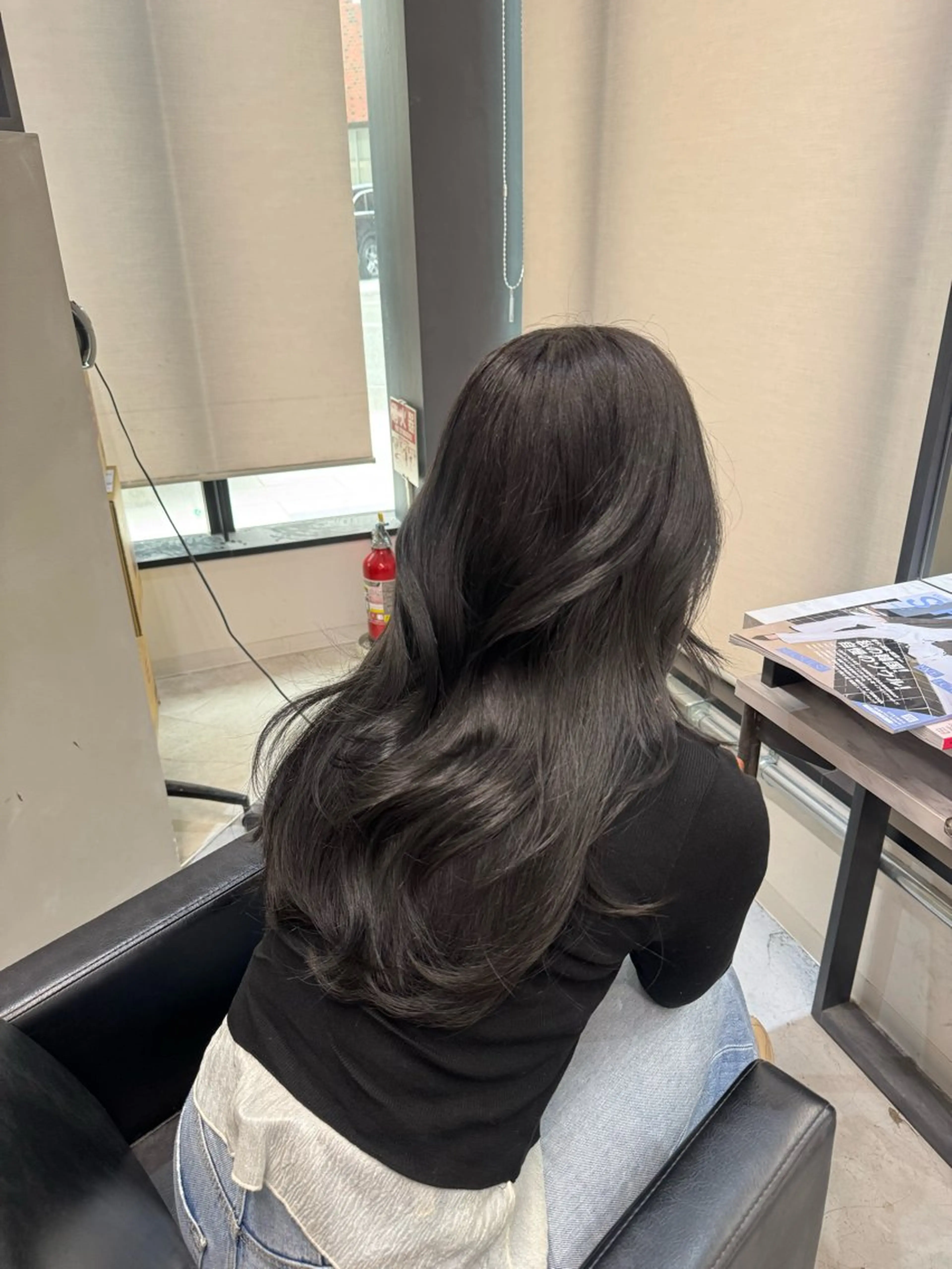 ロング カラー 韓国ヘア🇰🇷 YUKINAのヘアスタイル