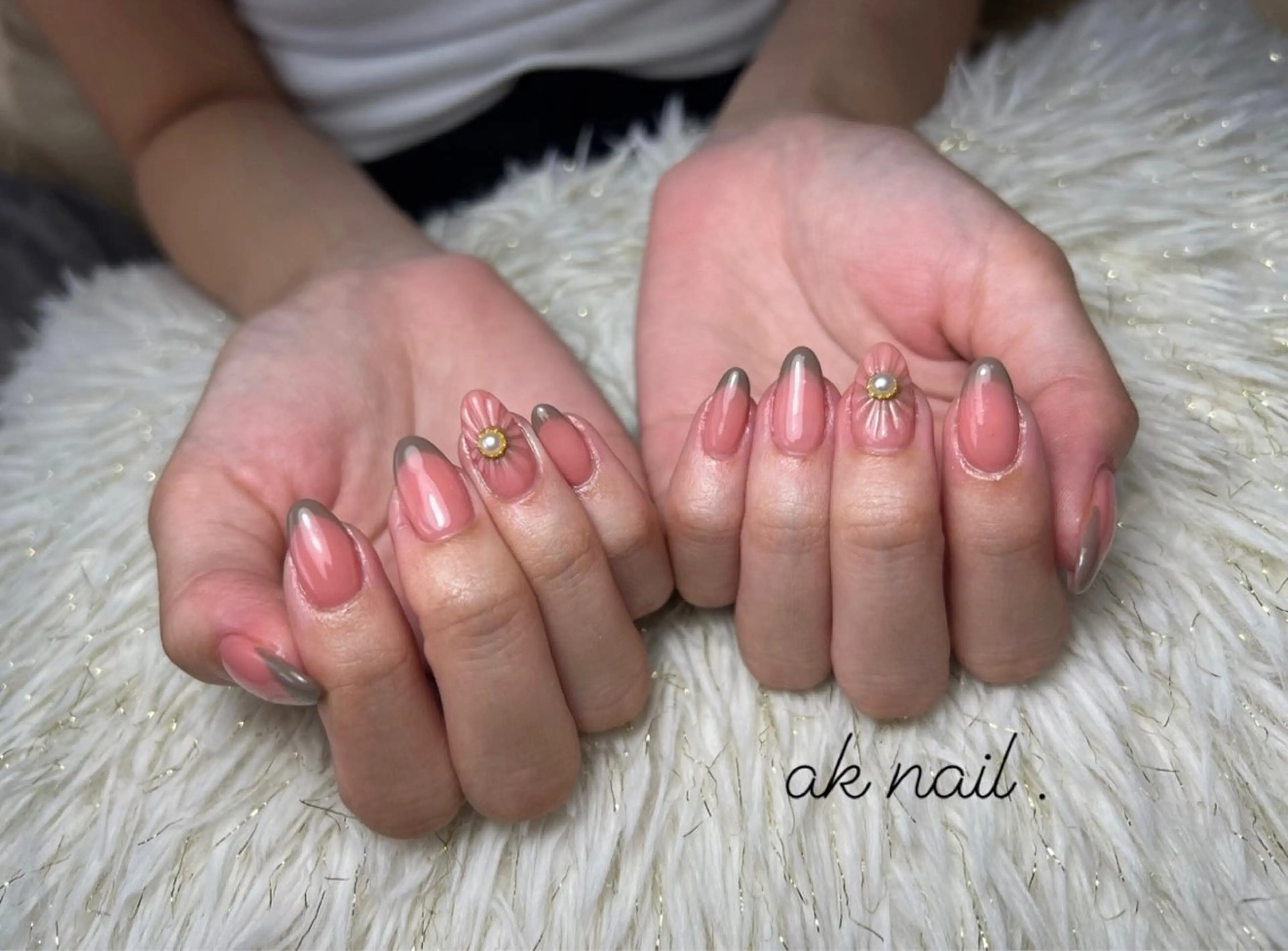 ネイル ハンドネイル ak nail .のネイルデザイン