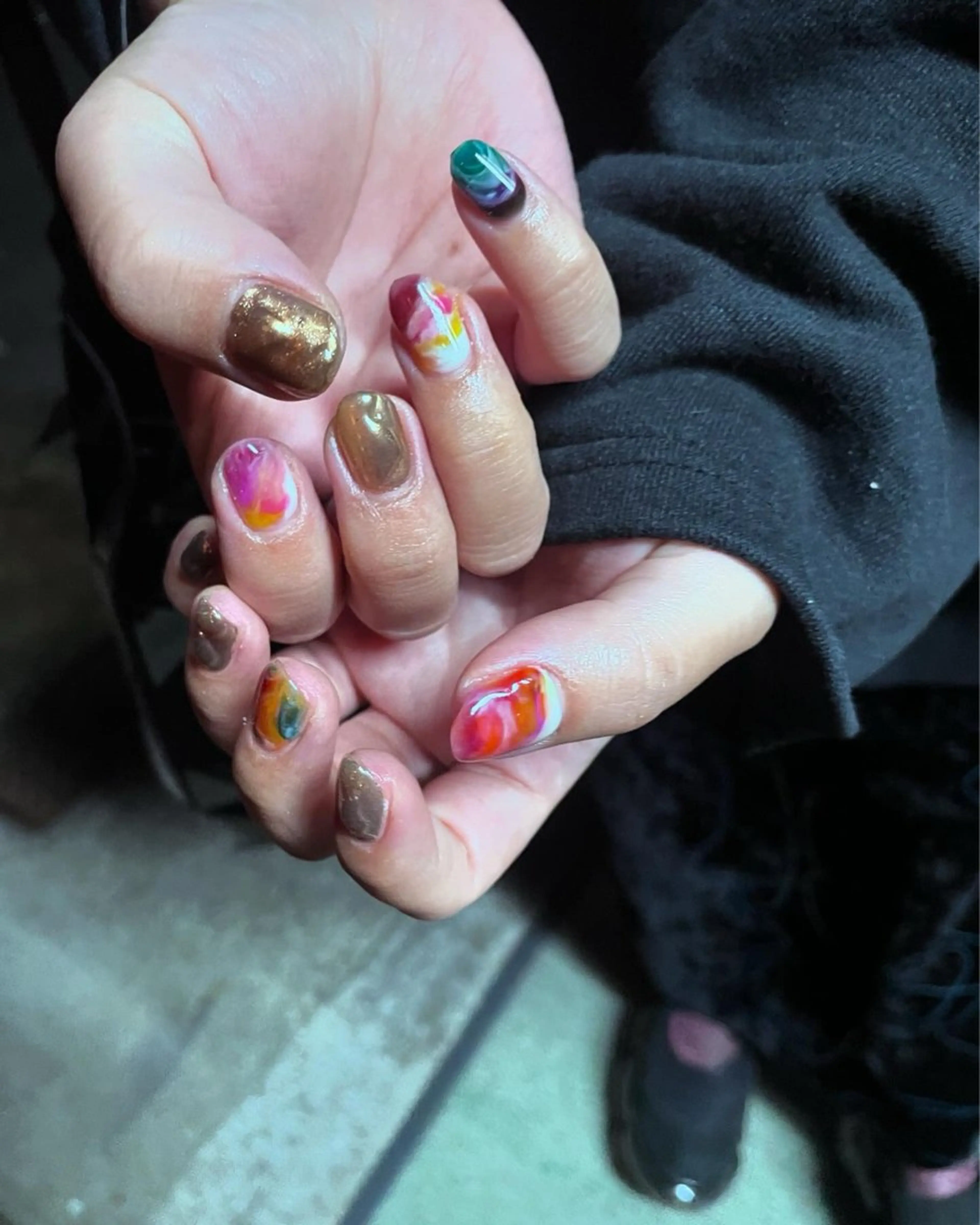 ネイル ハンドネイル CRAZY NAILのネイルデザイン