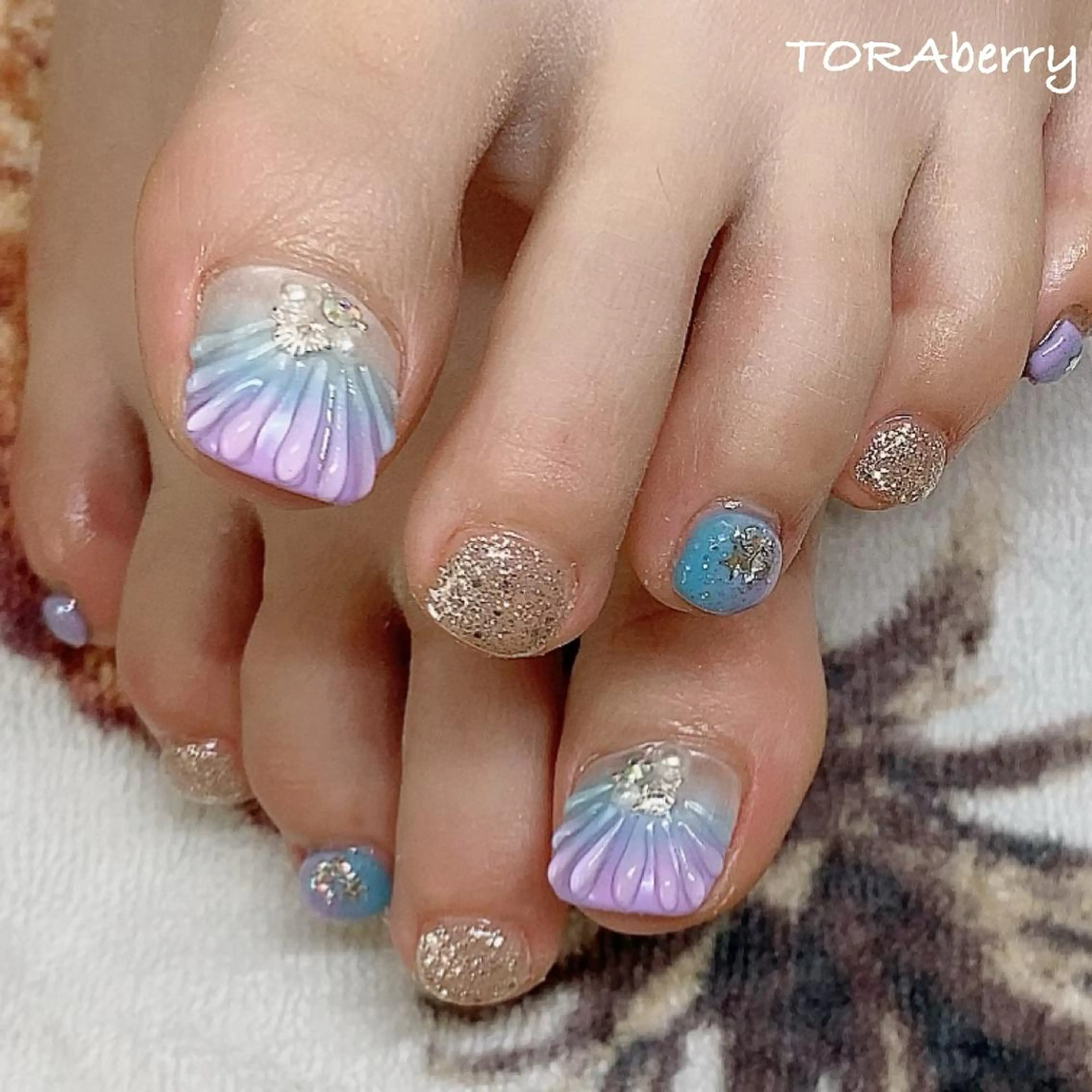 ネイル フットネイル ネイリスト なつみのネイルデザイン