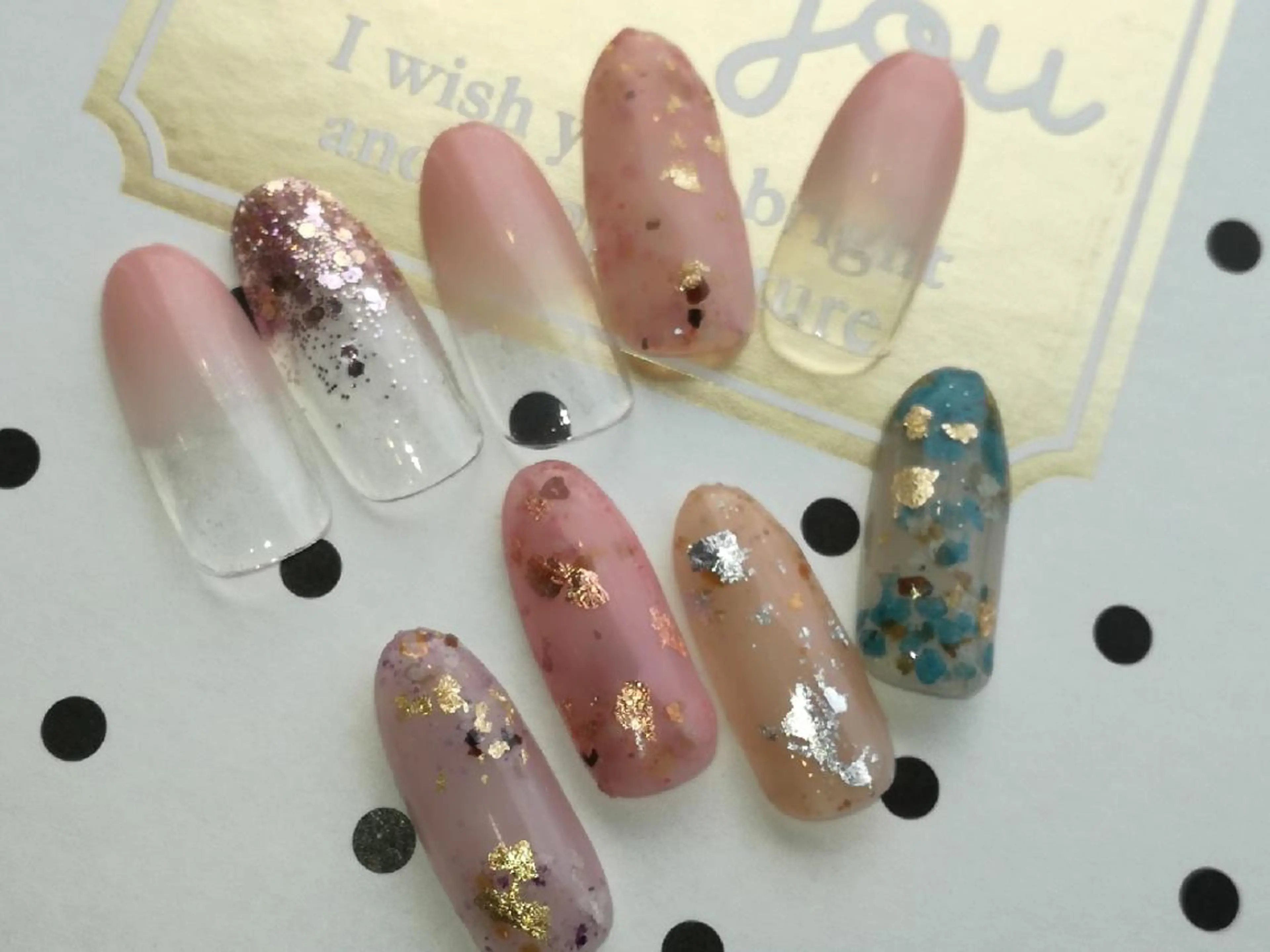 ストーンネイル★ジェルデザインの写真