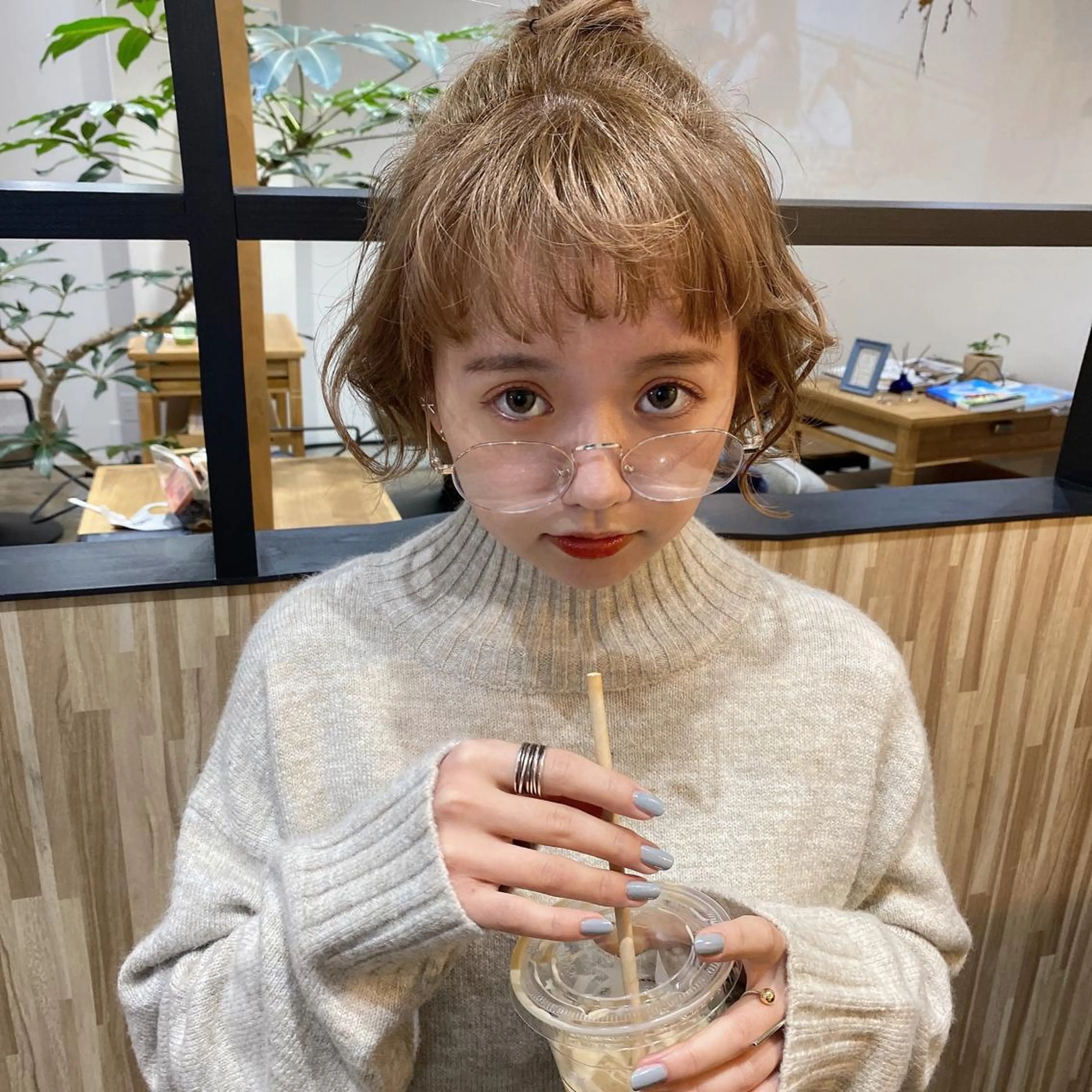 ショート カラー ヘアアレンジ PROGRESS Harukiのヘアスタイル