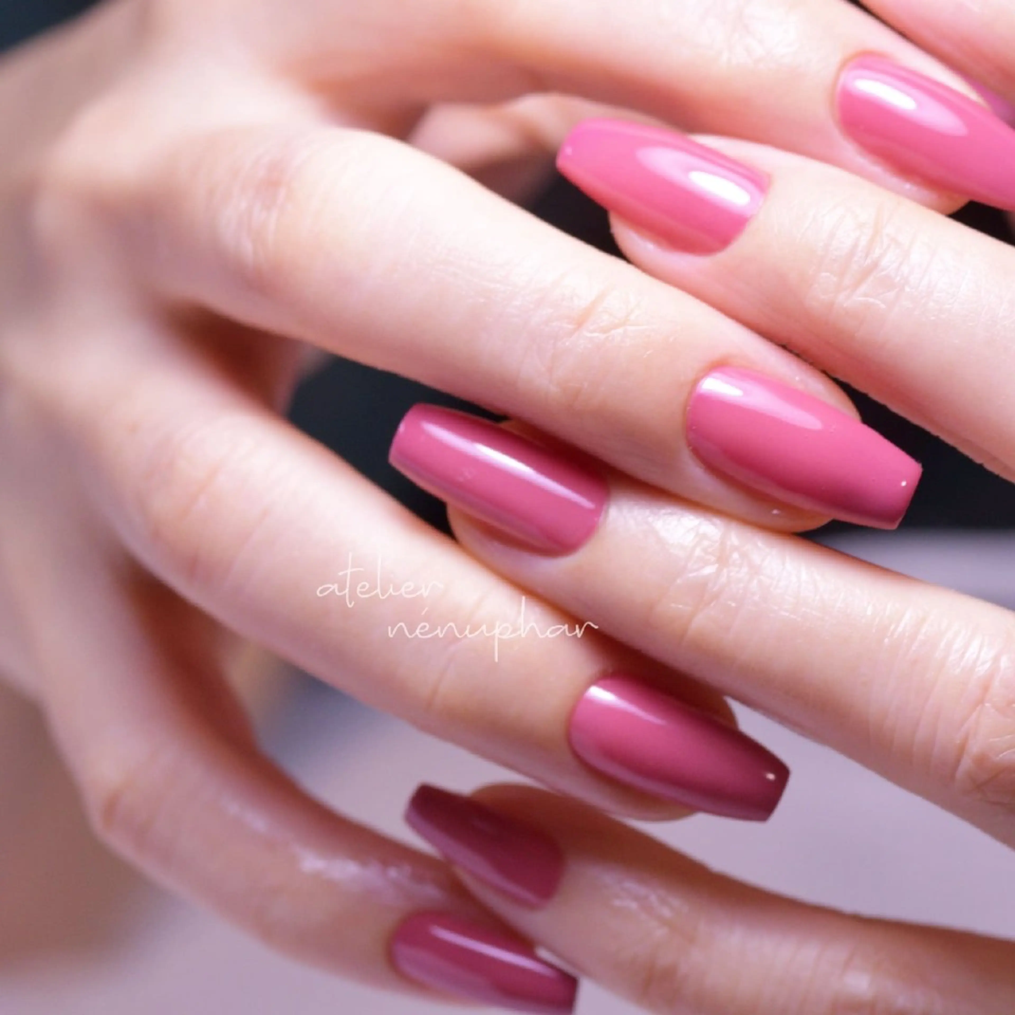 ネイル ワンカラーネイル nénuphar misaのネイルデザイン