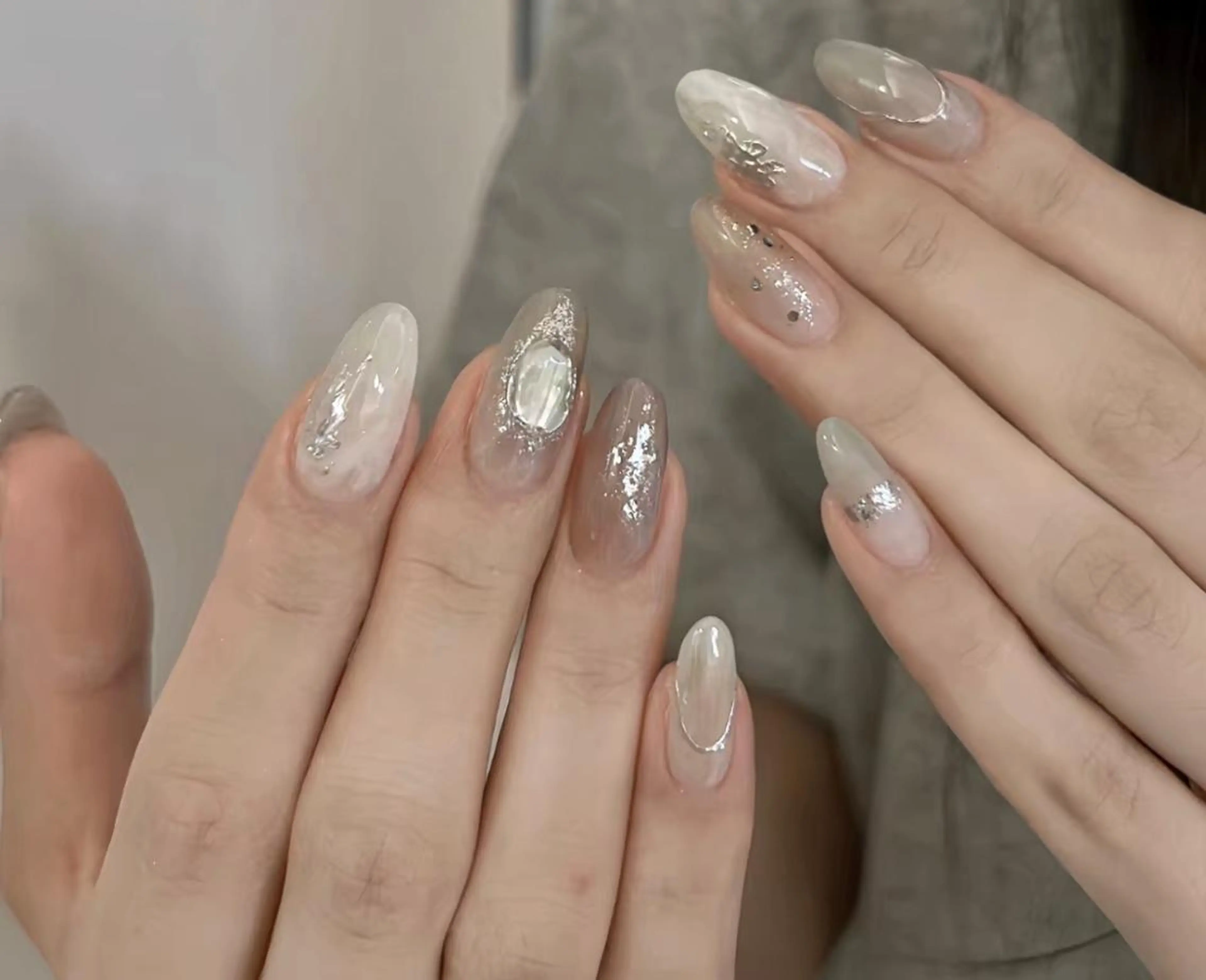 ネイル ハンドネイル By moonネイル 🌷ワンホン/韓国風のネイルデザイン