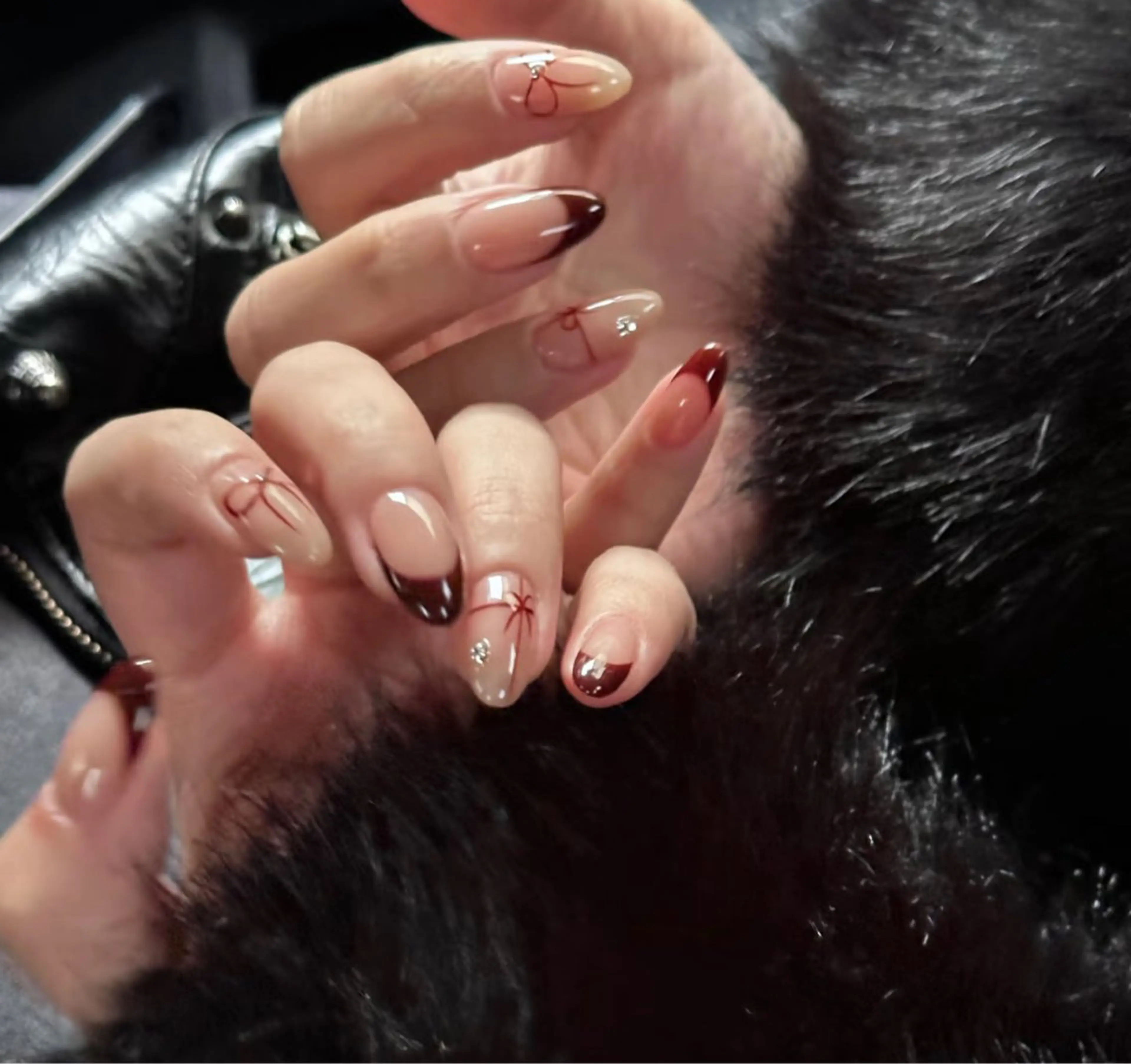 ネイル ハンドネイル ハンドケア 🍑 momo_nailのネイルデザイン
