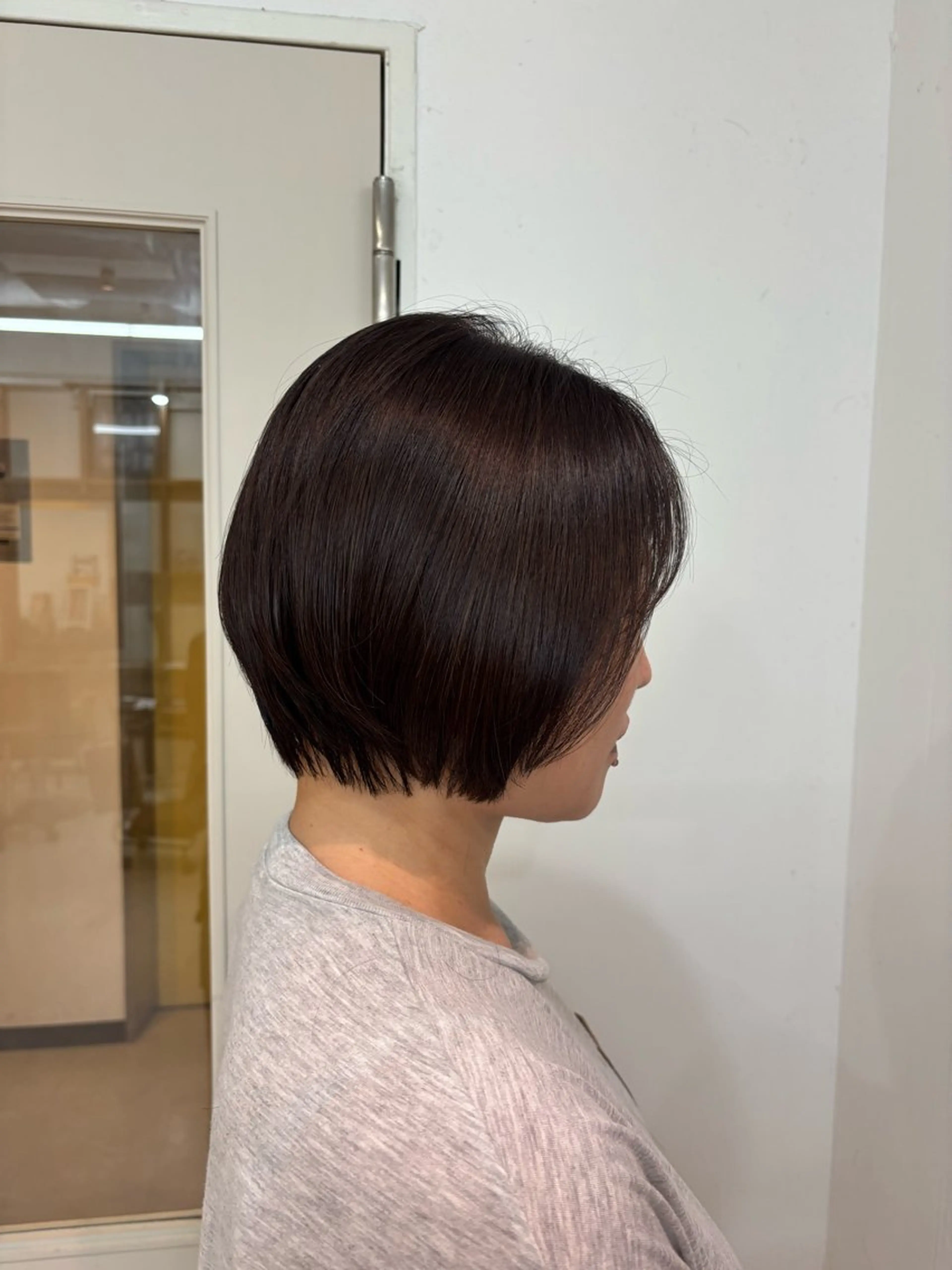 ショート ショートボブ ボブ ショートヘア 室谷 ゆりあのヘアスタイル