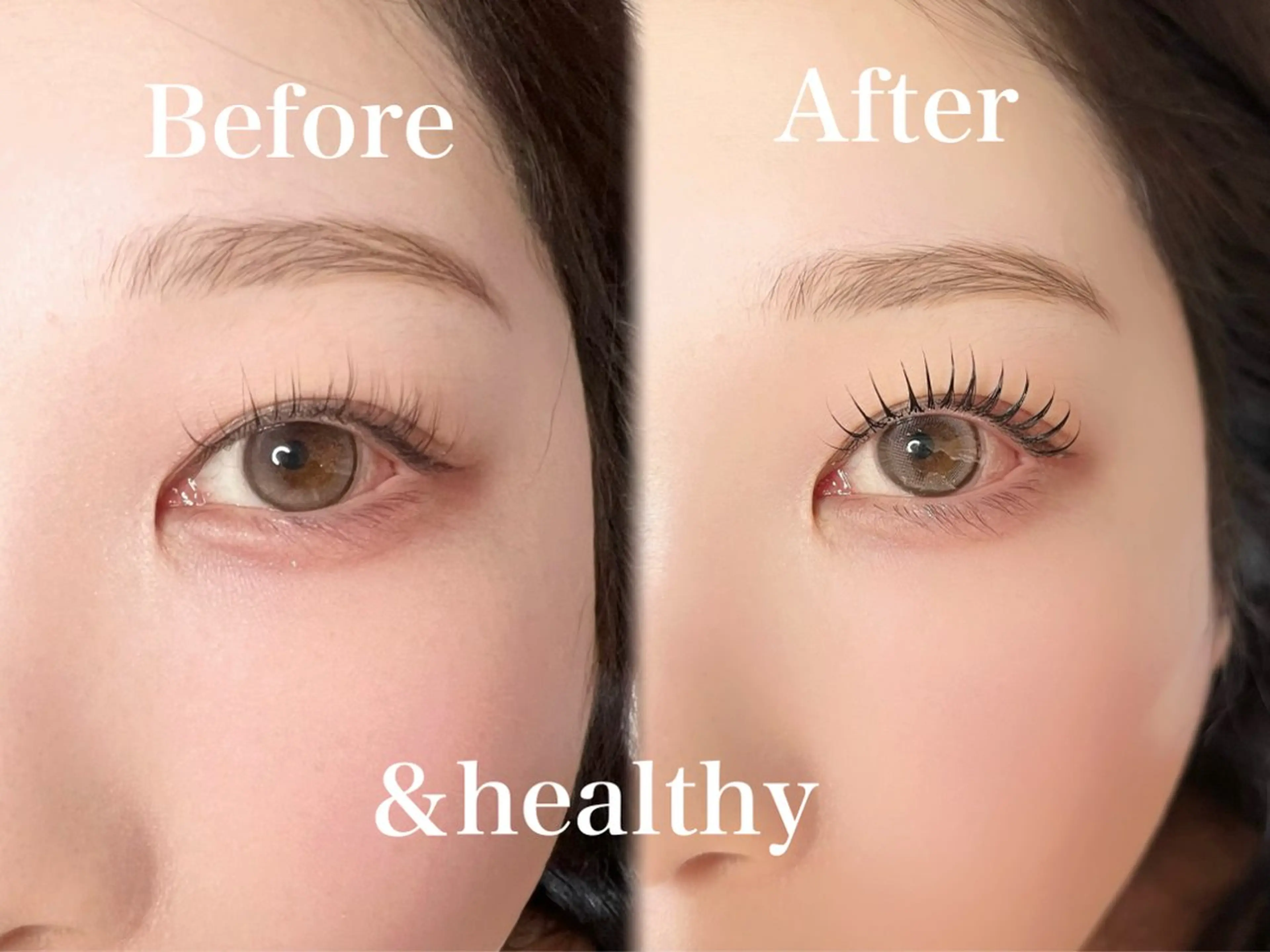 フラット80本+パーマ(&healthy)の写真