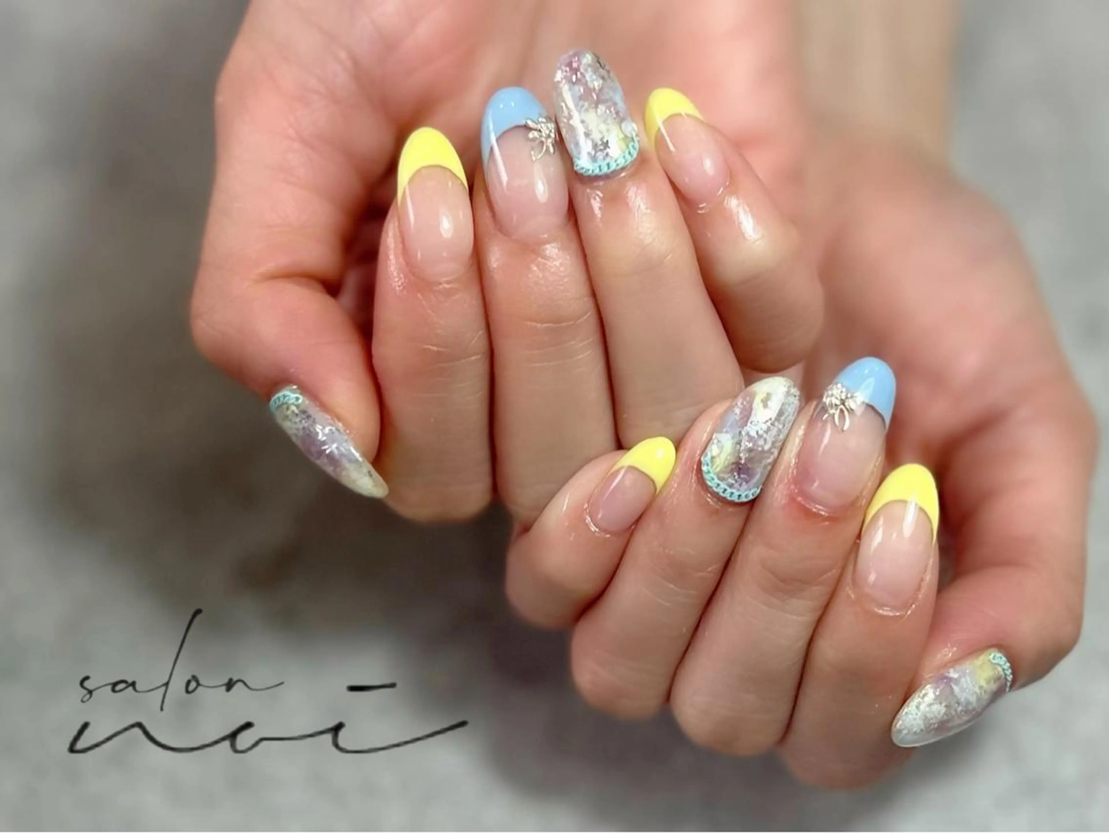 ネイル 春ネイル ハンドネイル salon noi所属・salon noiのネイルデザイン