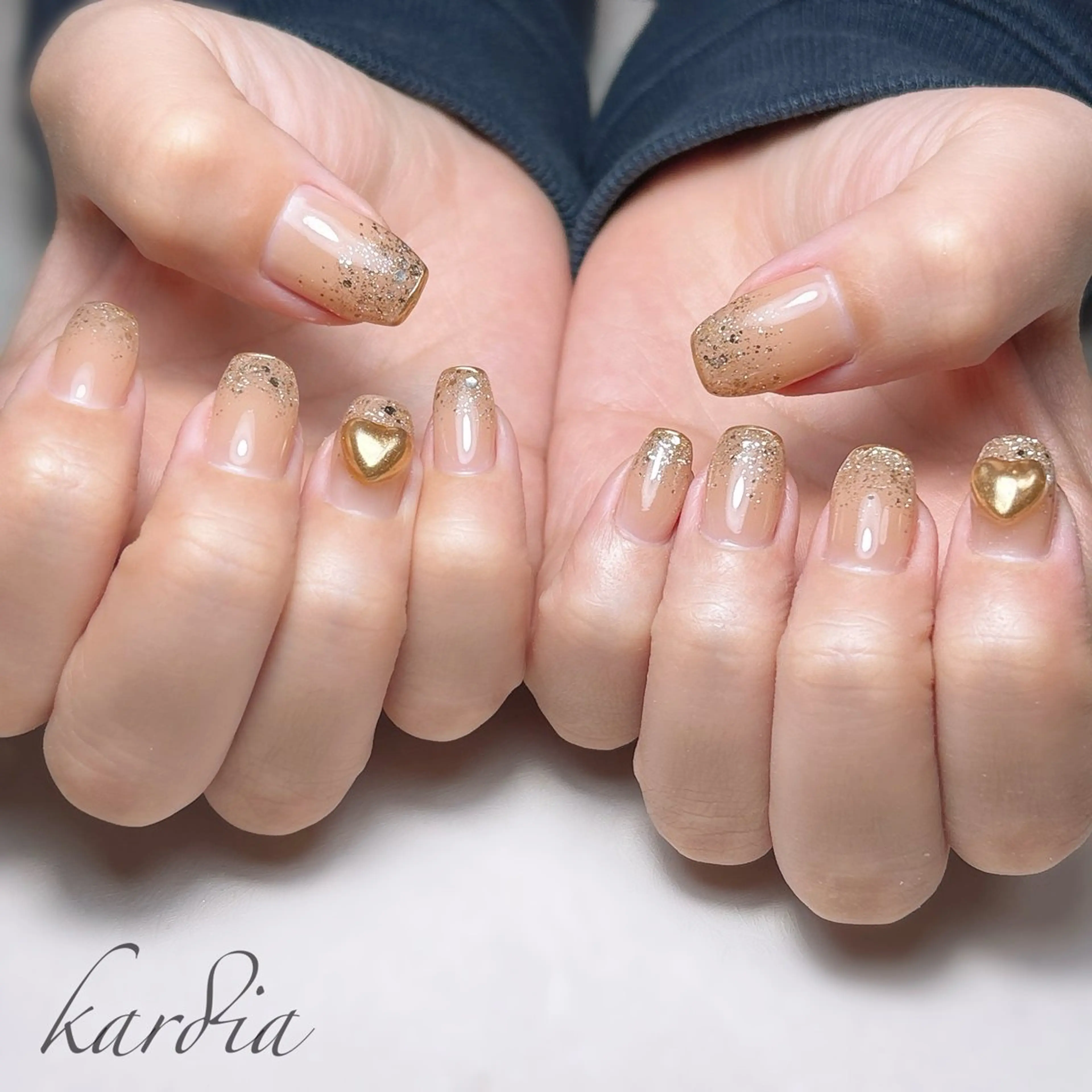 ネイル καρδιά -ｶﾙﾃﾞｨｱ-のネイルデザイン