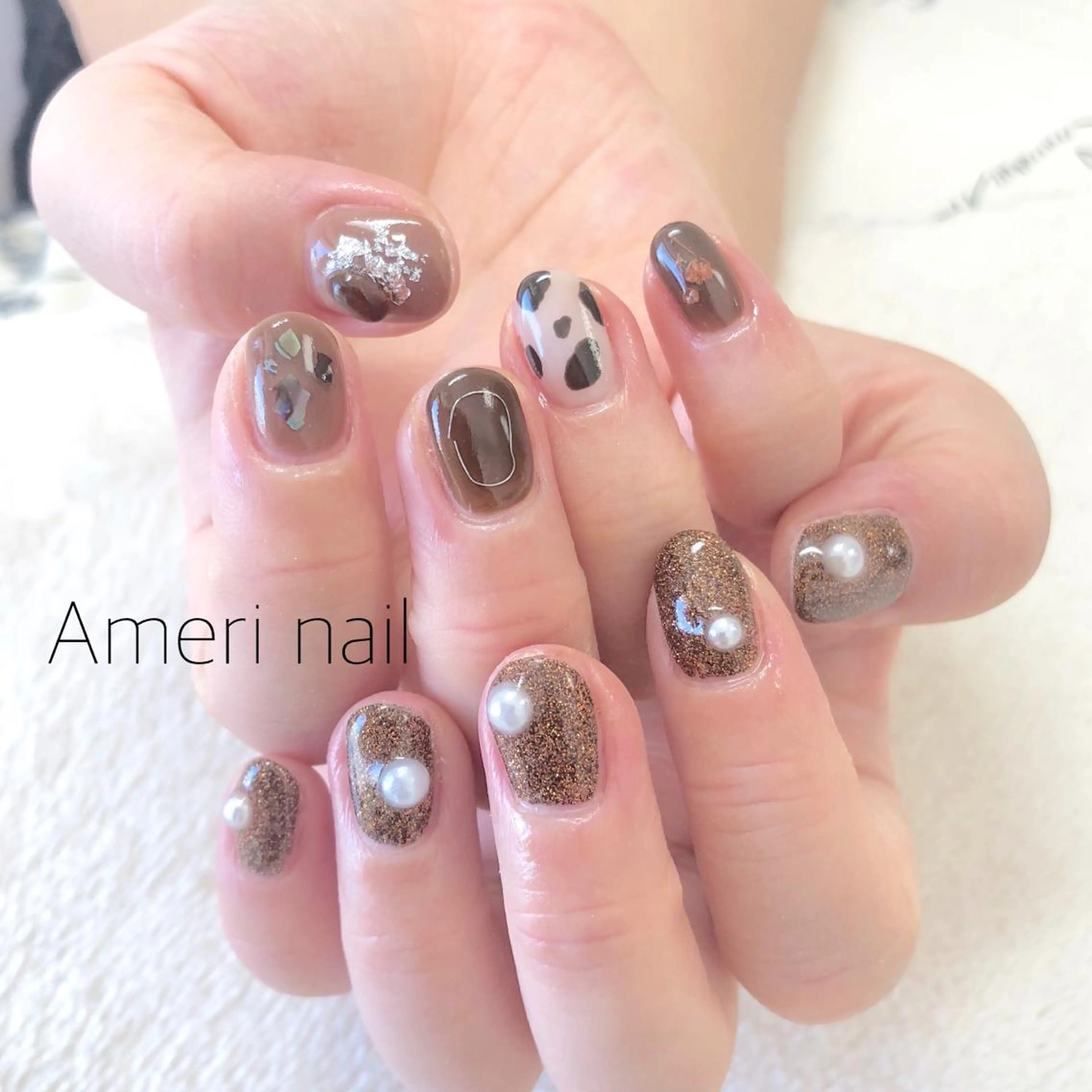 ネイル ハンドネイル Ameri nail /UKIのネイルデザイン
