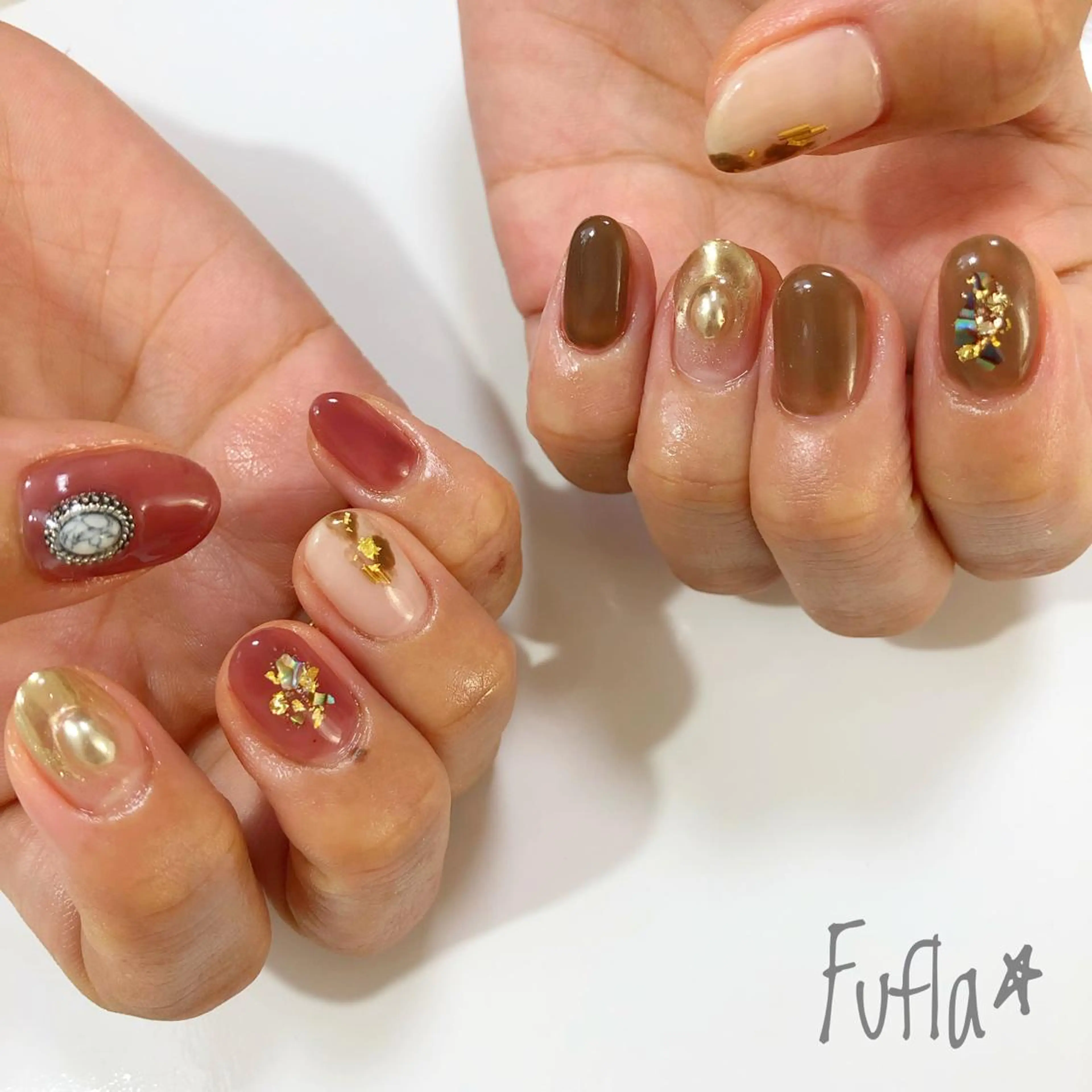 ネイル プライベートサロン Fuflaのネイルデザイン