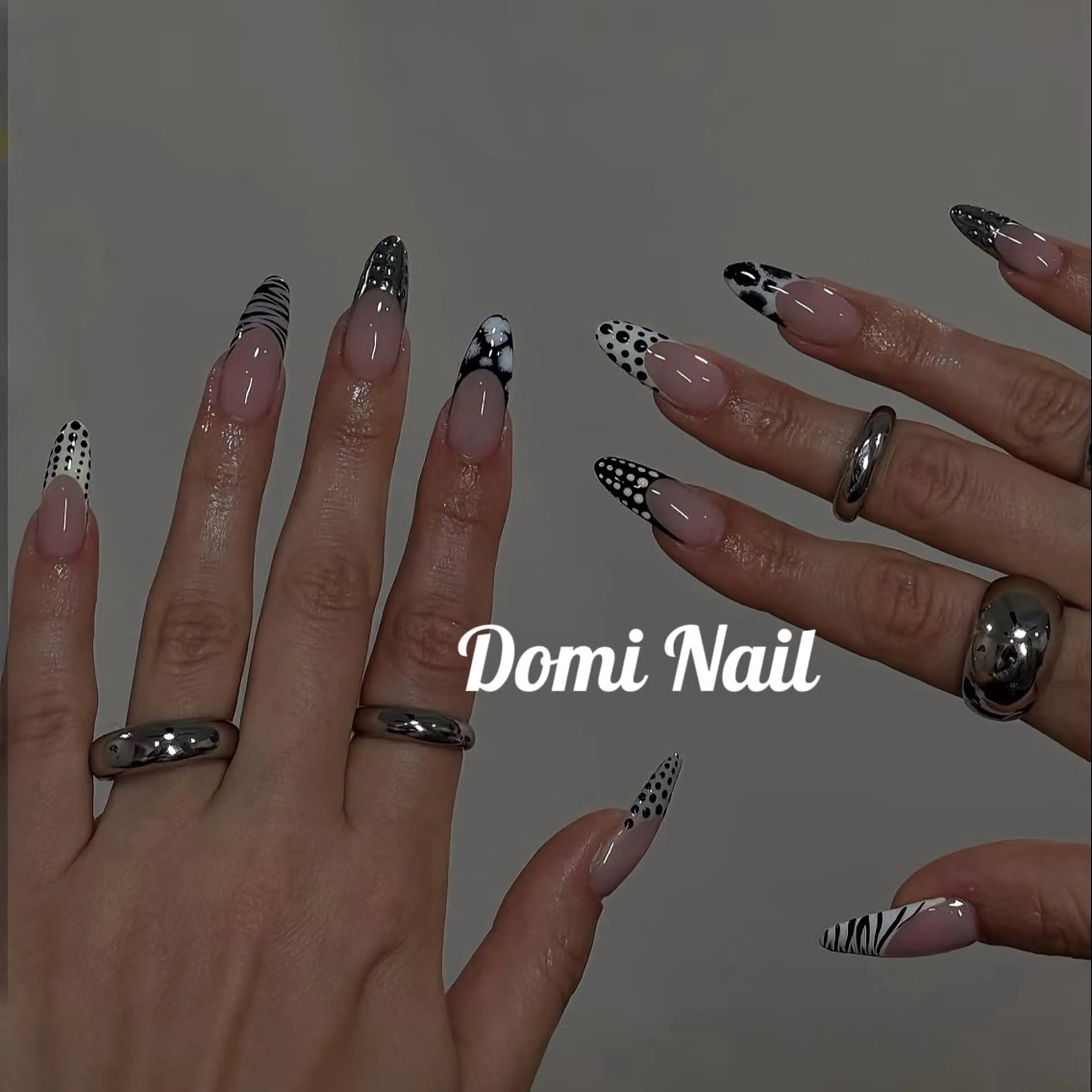 ネイル 持ち込み ネイルチップ ハンドネイル Domi Nail Salonのネイルデザイン