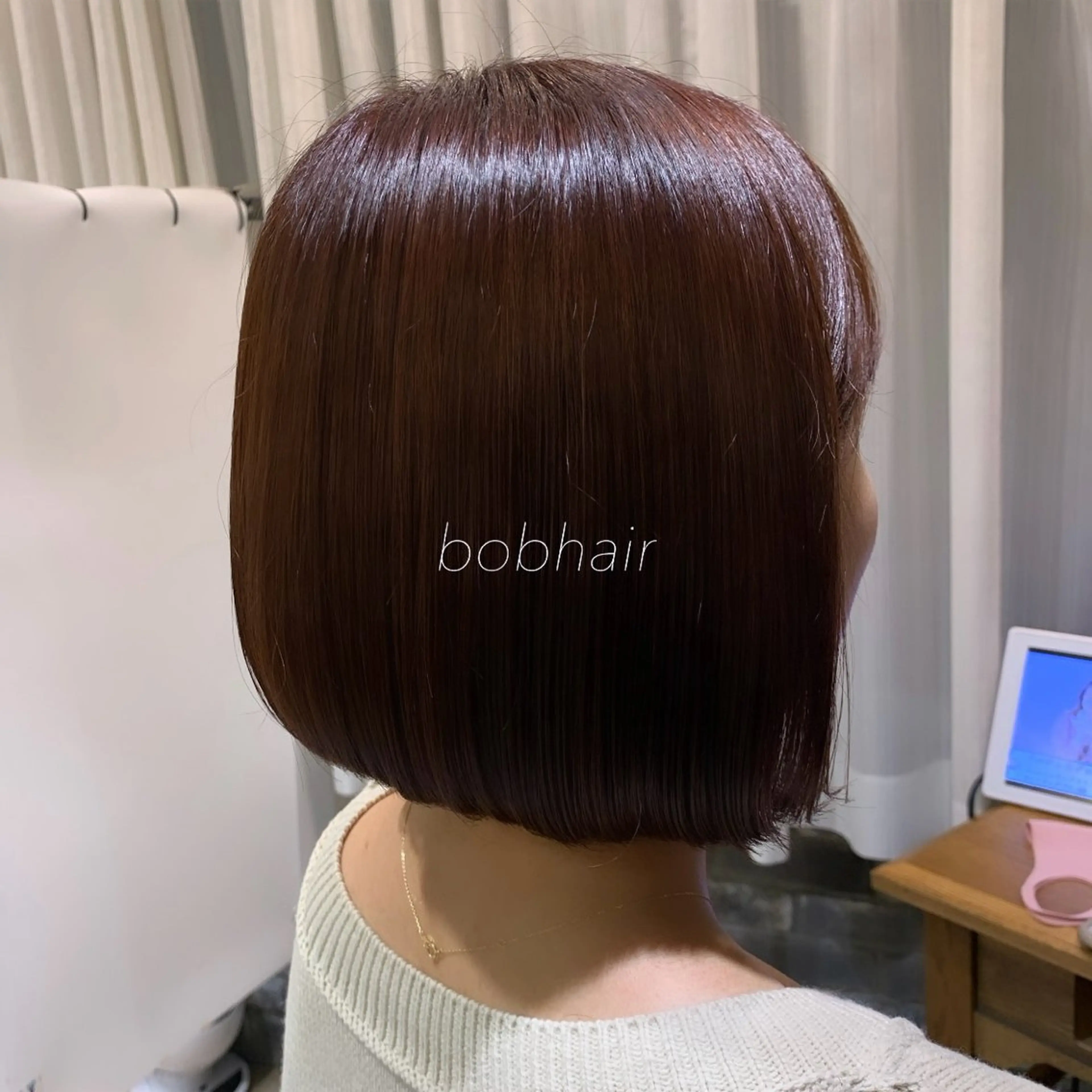 ショート カラー ボブ 似合わせカット得意 💛RENA💛のヘアスタイル