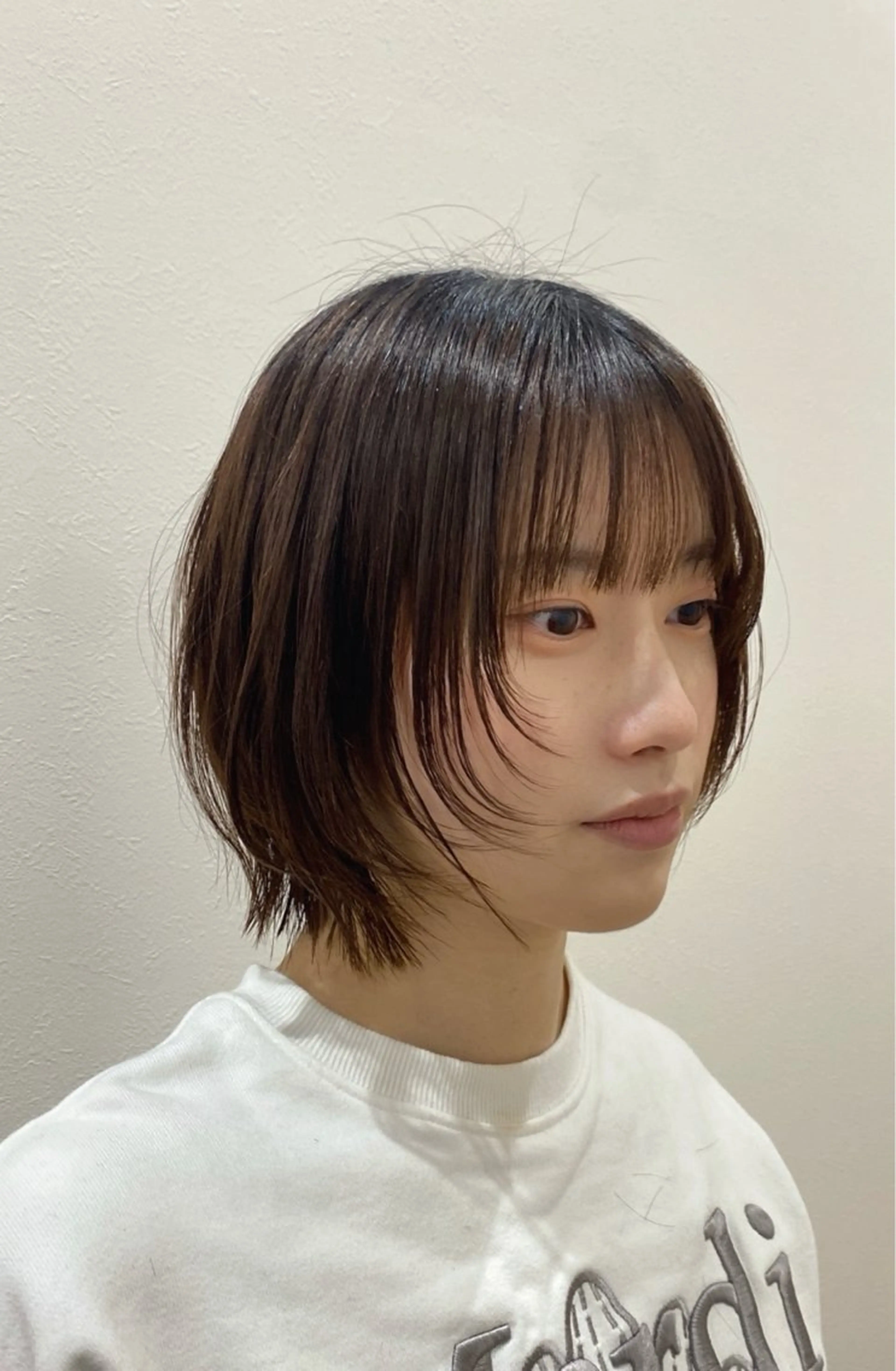 ショート ボブ カット 韓国風hair💕 Kanonのヘアスタイル