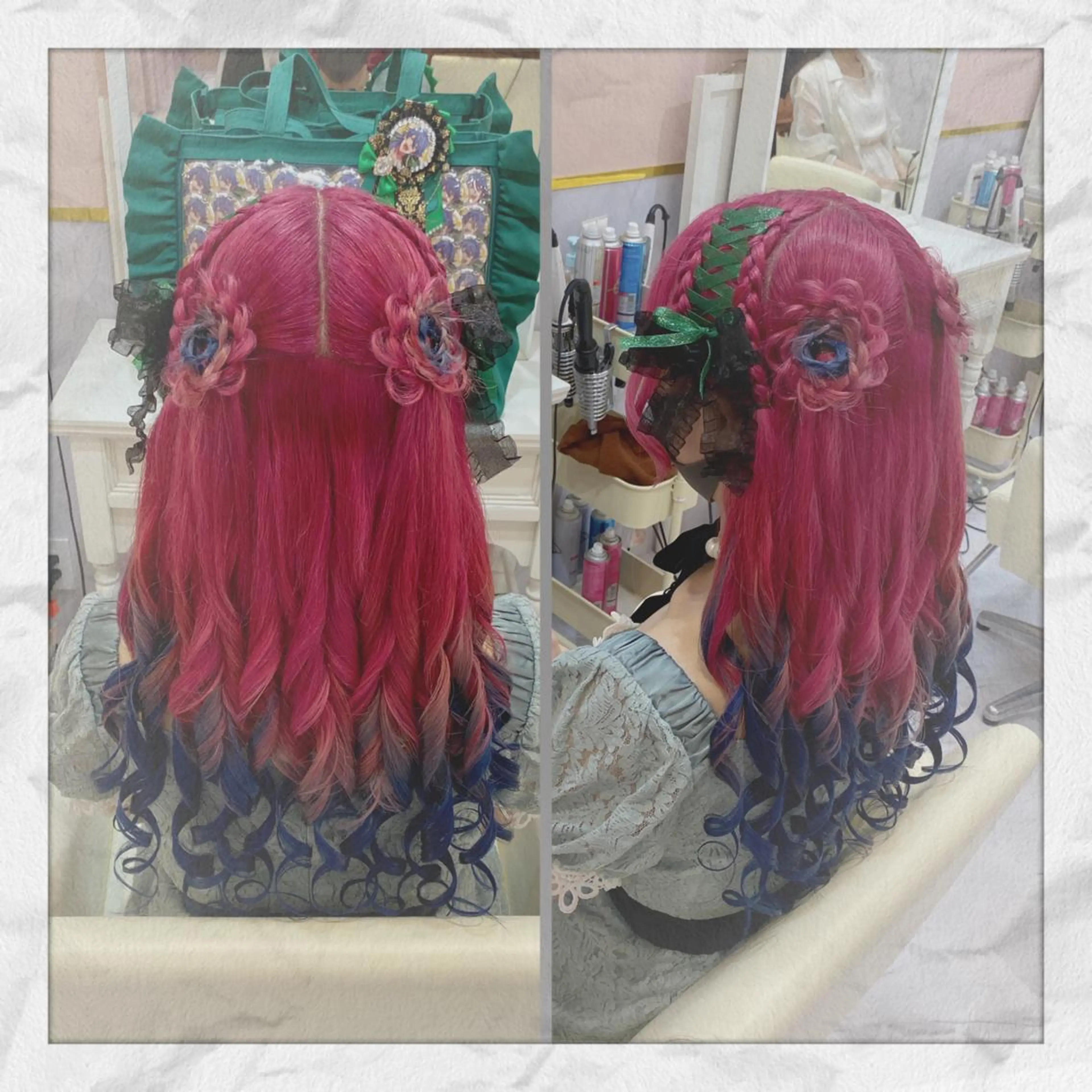 ロング ヘアアレンジ ヘアセット ヘアセット/着付け 𓇼 松本 夏美𓇼のヘアスタイル