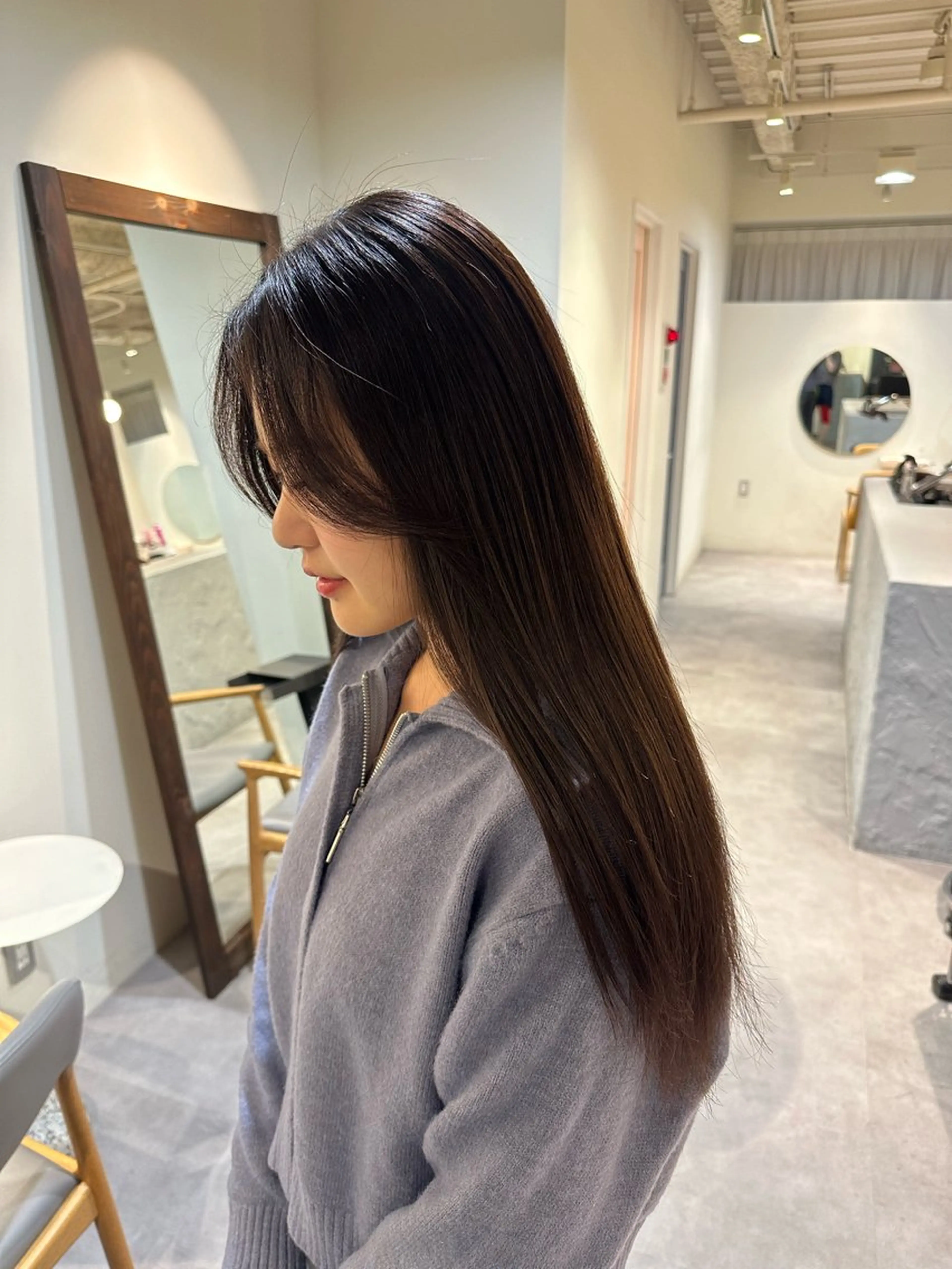 ロング HANAME 原宿美容室のヘアスタイル