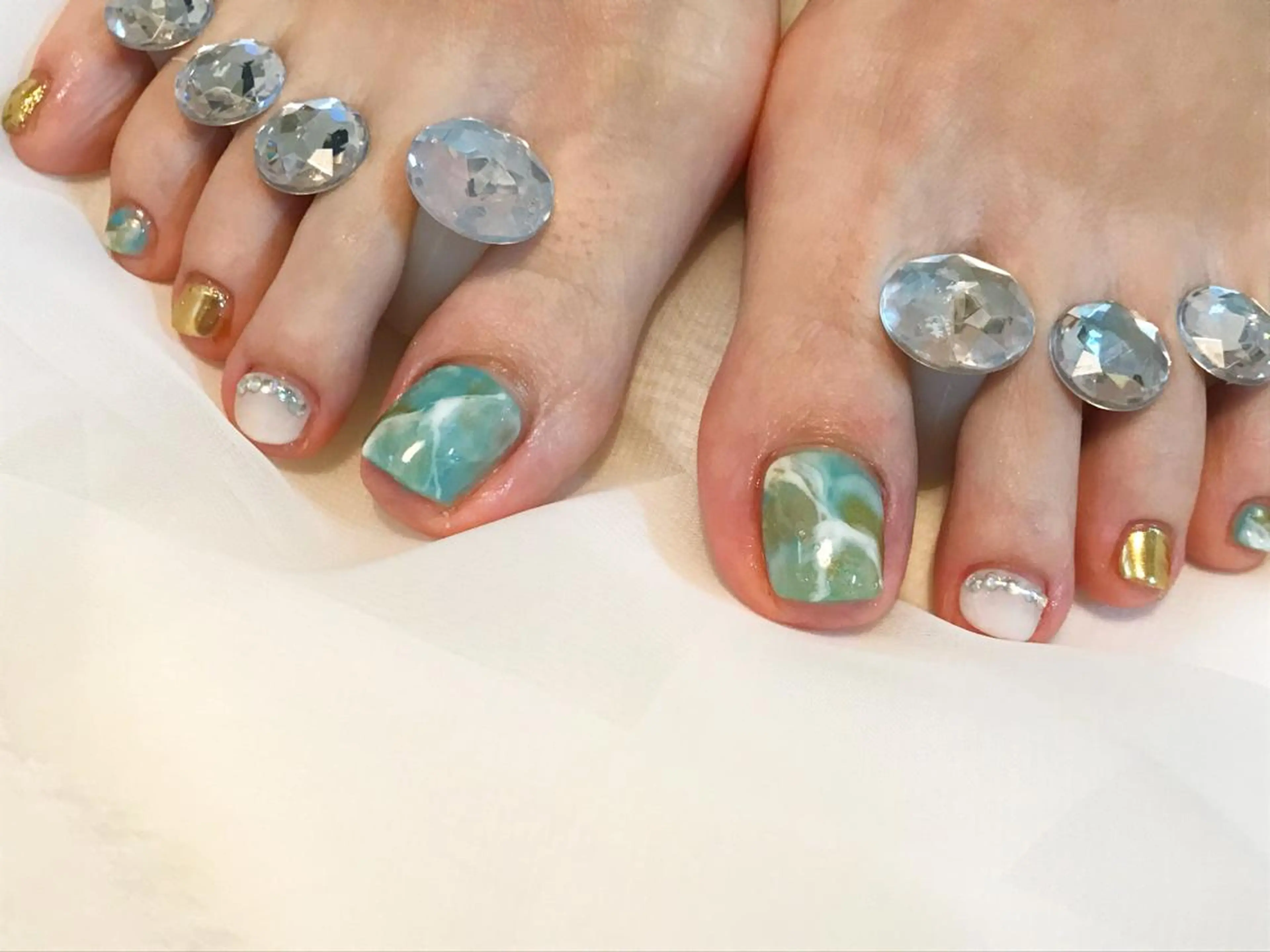 【フットオフあり】10本アート（アートによって別料金有り）の写真