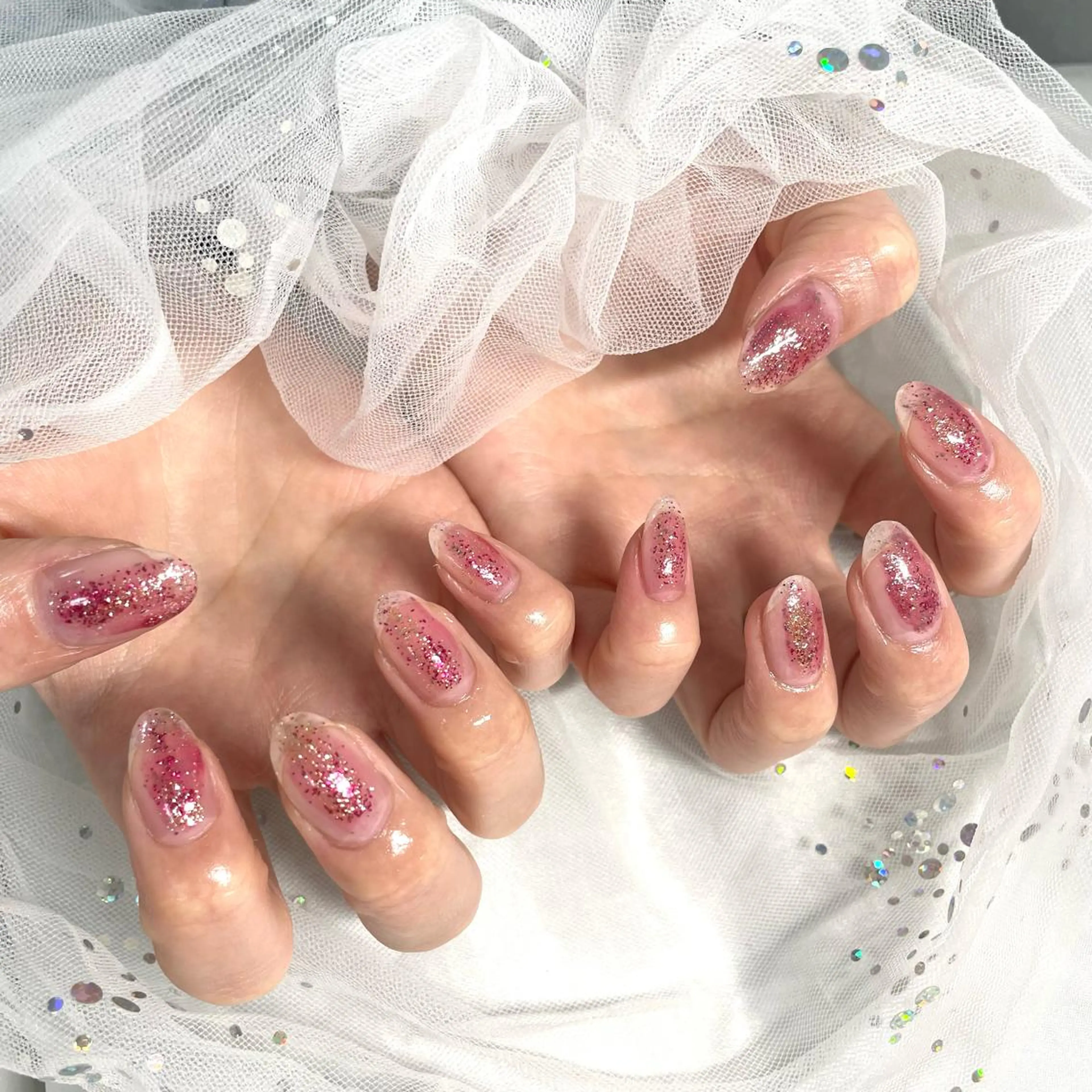 ネイル ニュアンスネイル ハンドネイル フットネイル 🎀AYAKO 🎀中韓ネイルのネイルデザイン