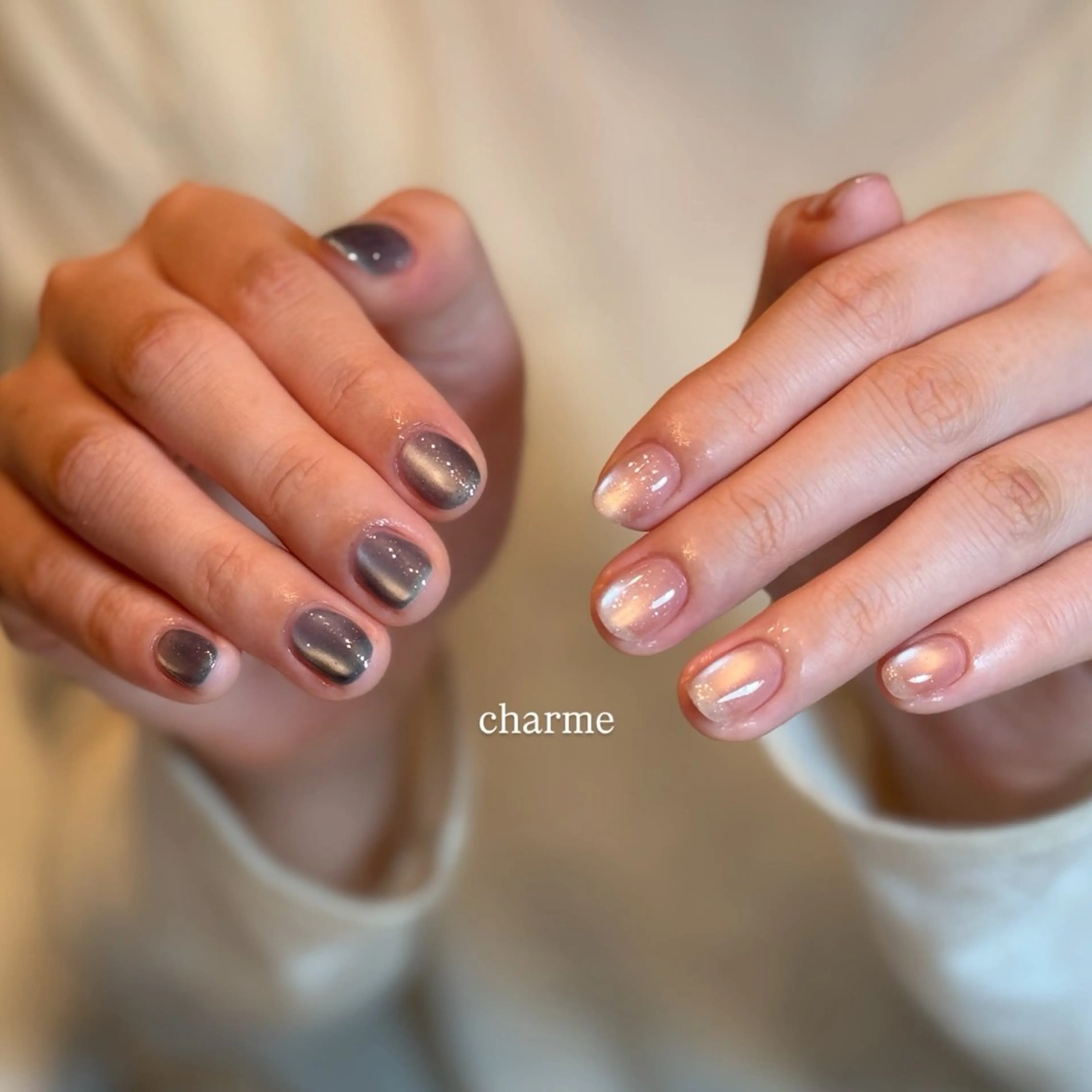 ネイル ハンドネイル フットネイル nailsalon charmeのネイルデザイン