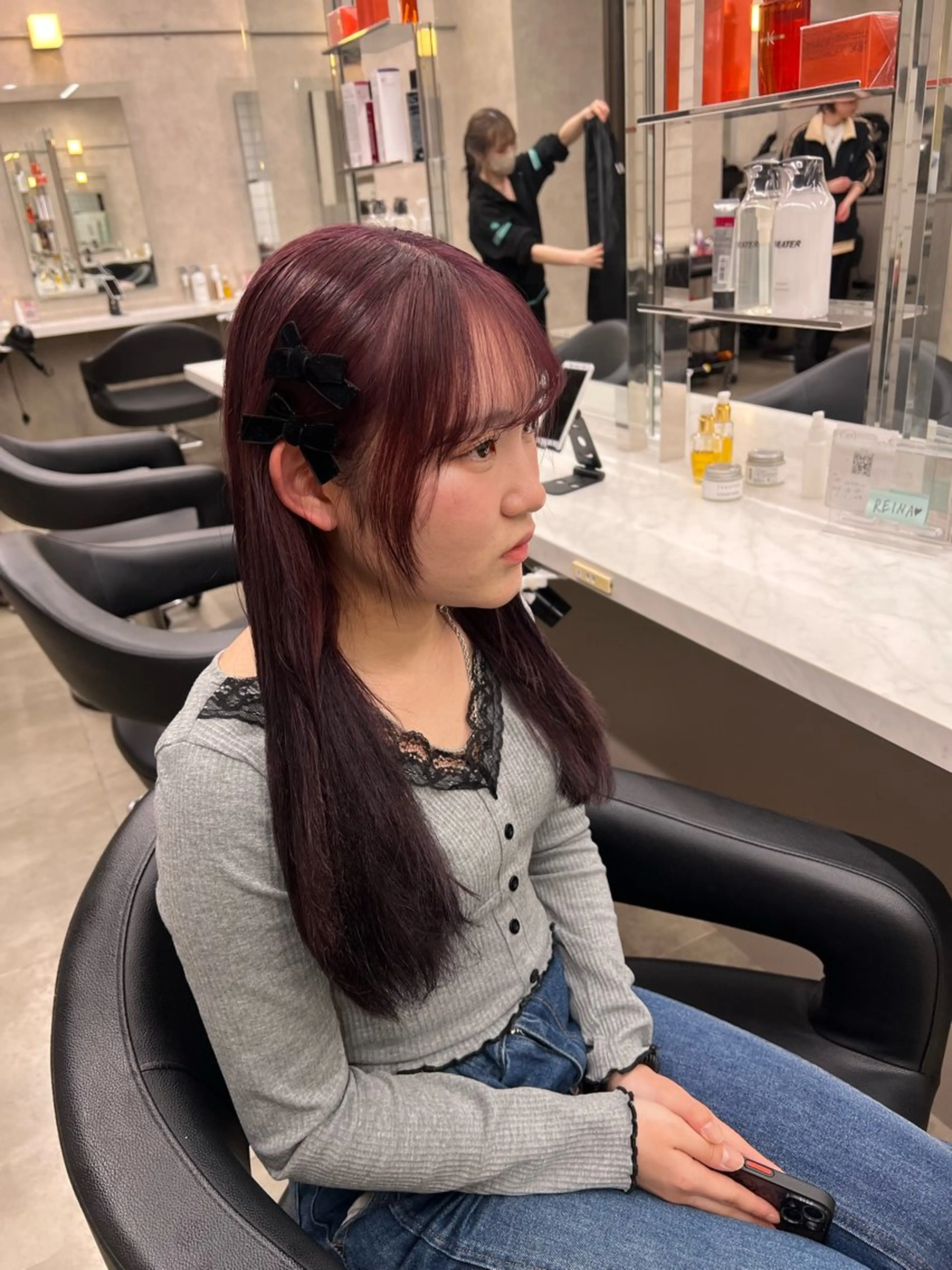 ロング カラー 💖札幌カラー 指名No.1💖玲奈のヘアスタイル