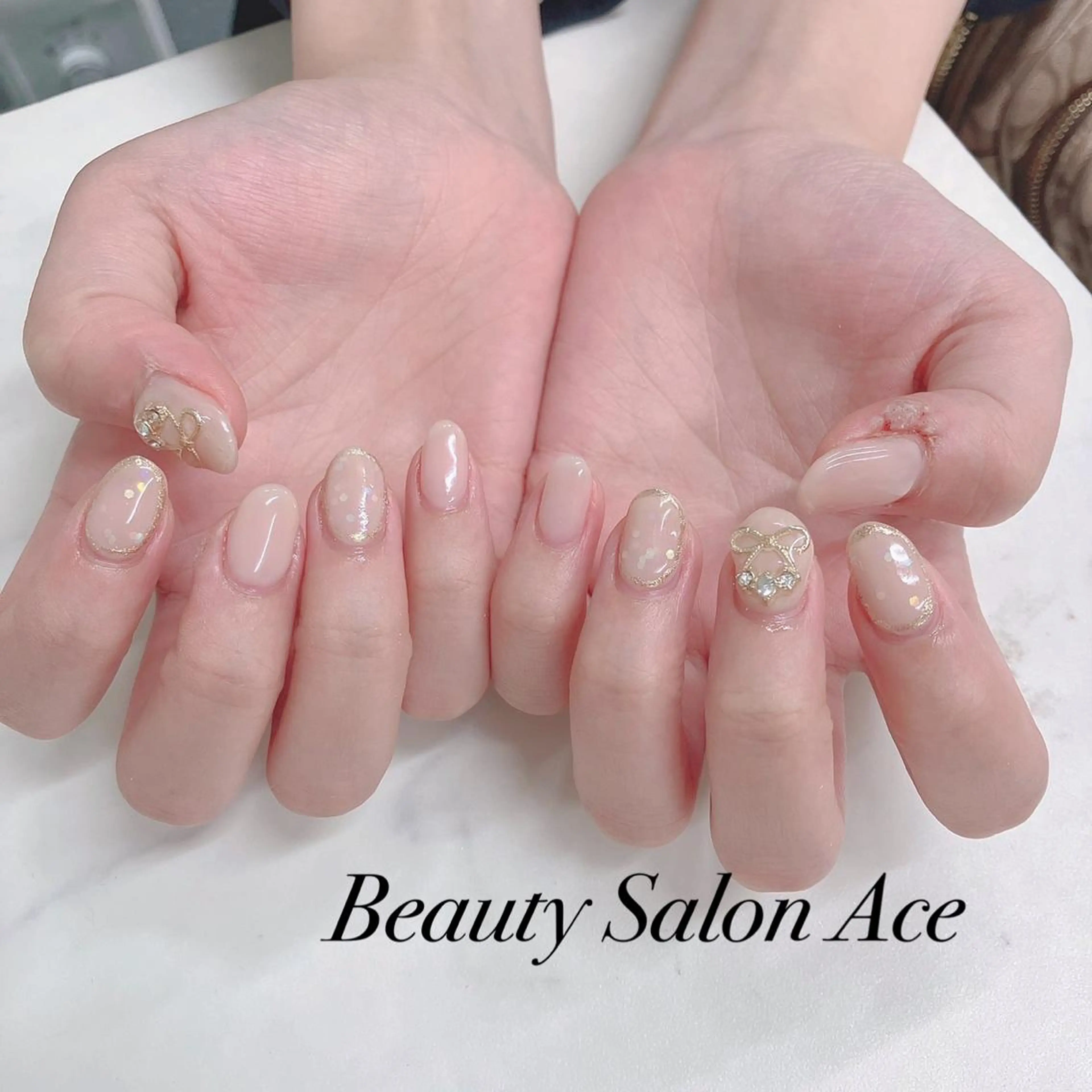 ネイル メンズネイル 春ネイル ハンドネイル ハンドケア Beauty Salon Ace(ネイルサロン エース)所属・池袋フィルイン Ace♡Nailのネイルデザイン