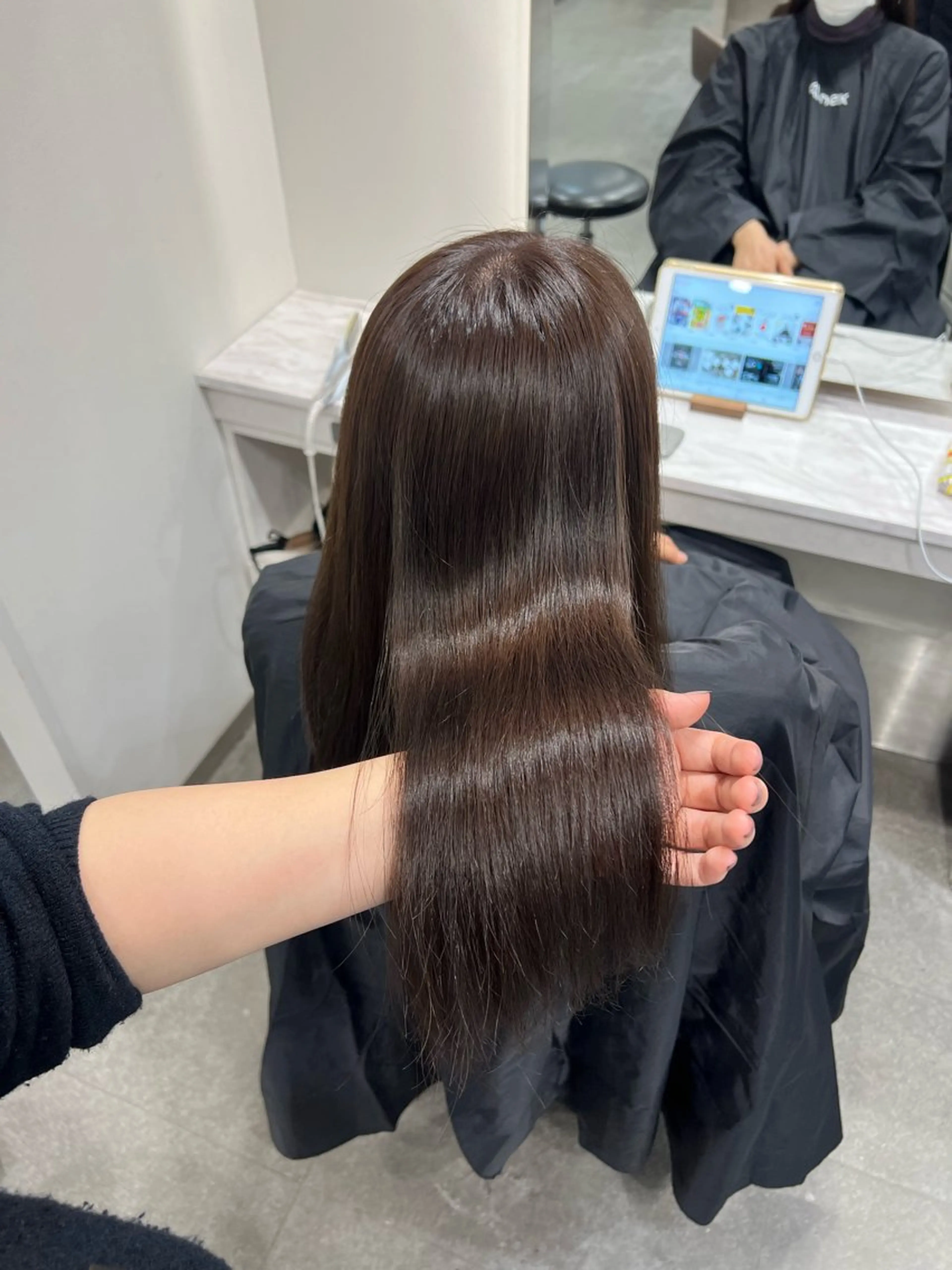 ミディアム ヘアカラー パーマ特化 /ヒナのヘアスタイル