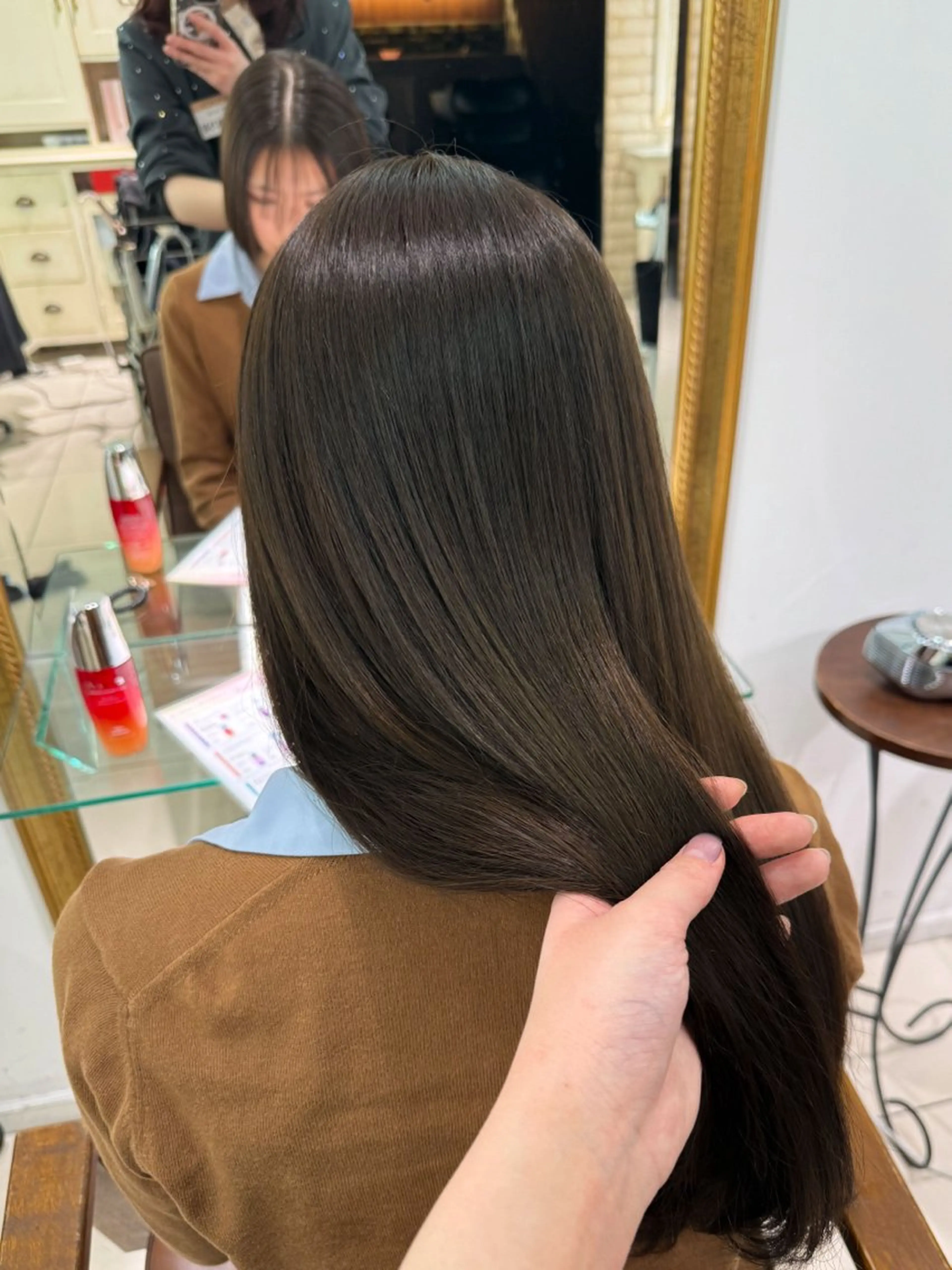 ロング カラー 透明感カラー カット ヘアカラー トリートメント 髪質改善”透け感" カラー/Hono🪞のヘアスタイル