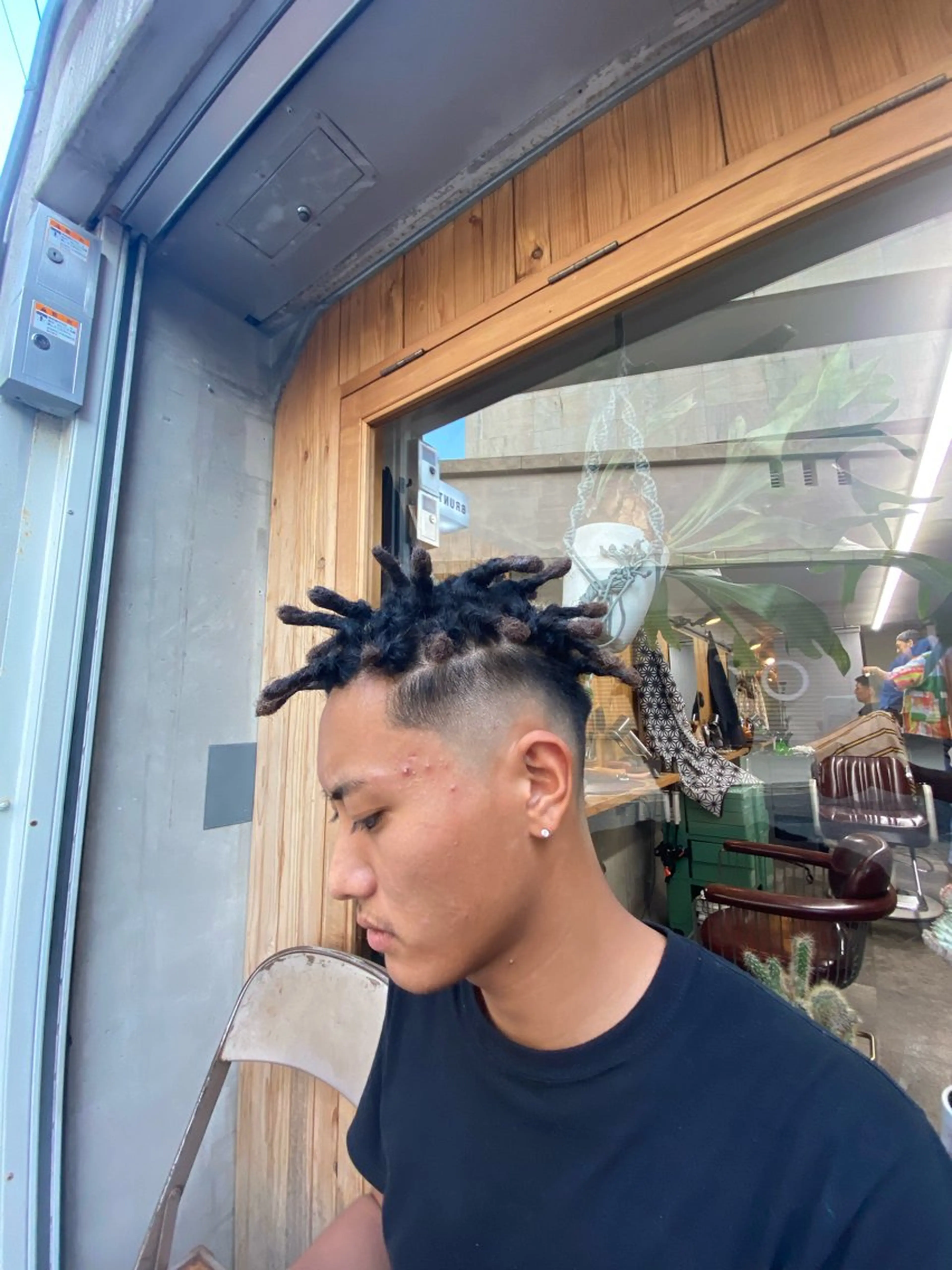 パーマ メンズ 関 晃哉のヘアスタイル