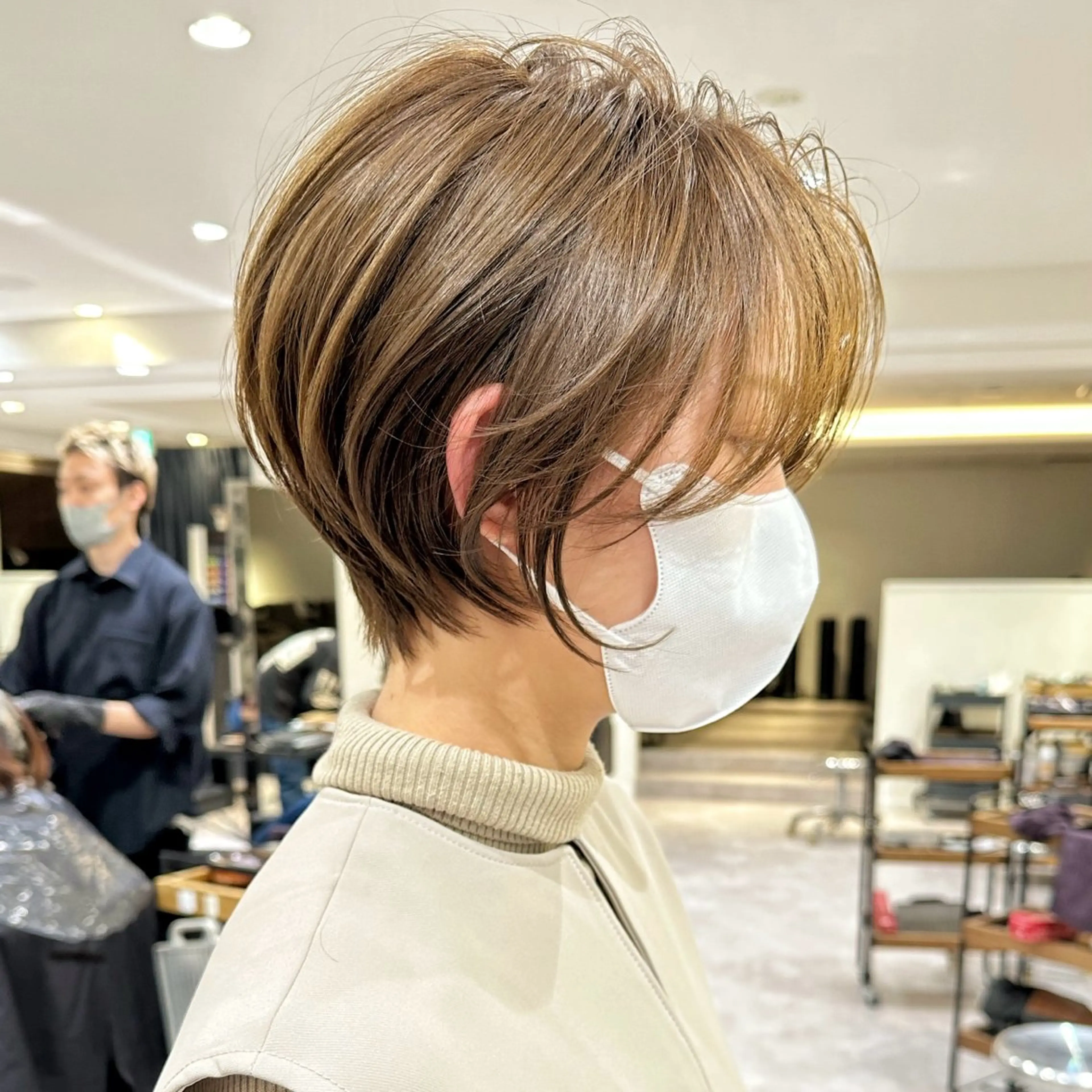 ショート ショートヘア ✨大人ショート特化 /カットモデル/銀座のヘアスタイル