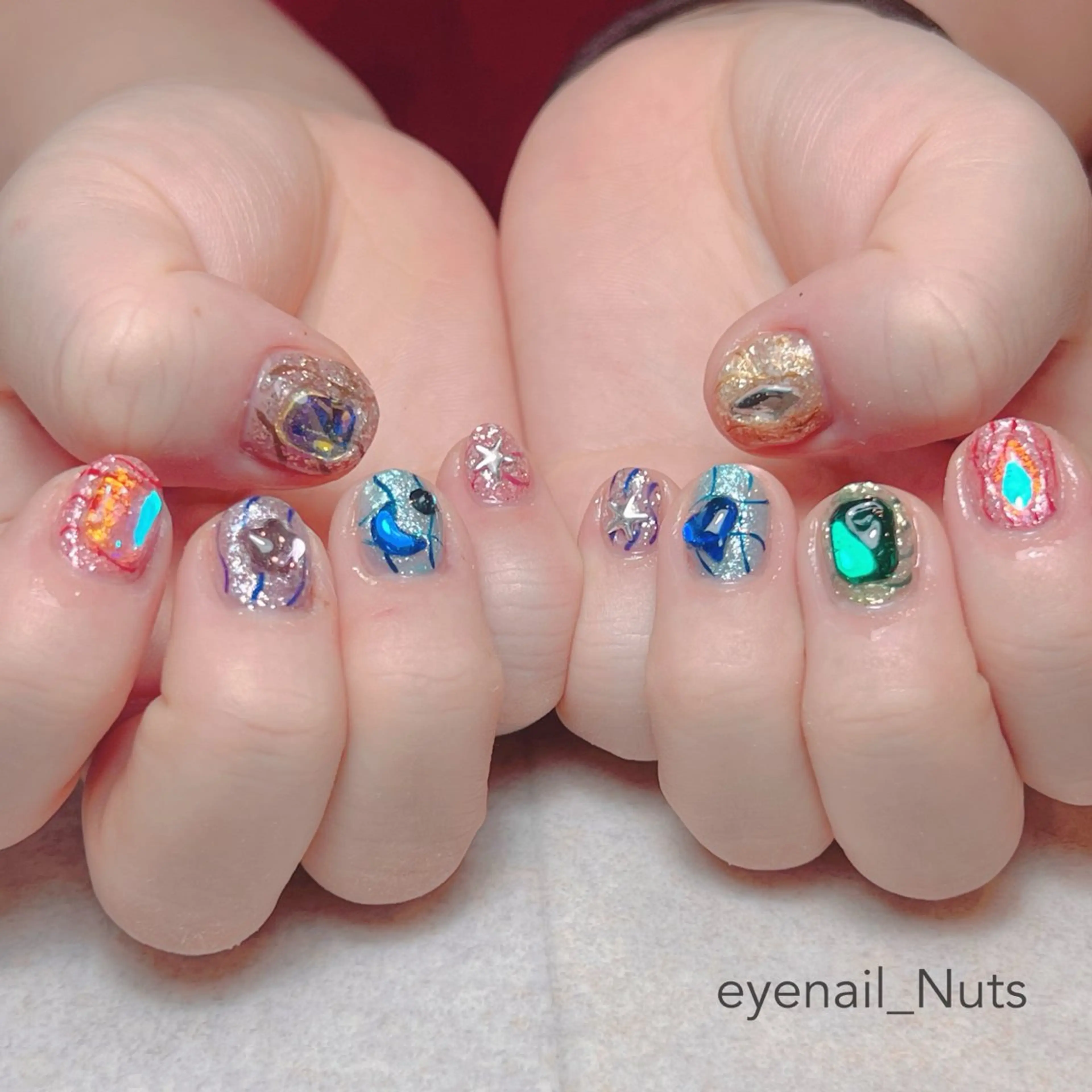 ネイル アートネイル 土居 夏美/束感マツエクのマツエク・マツパデザイン