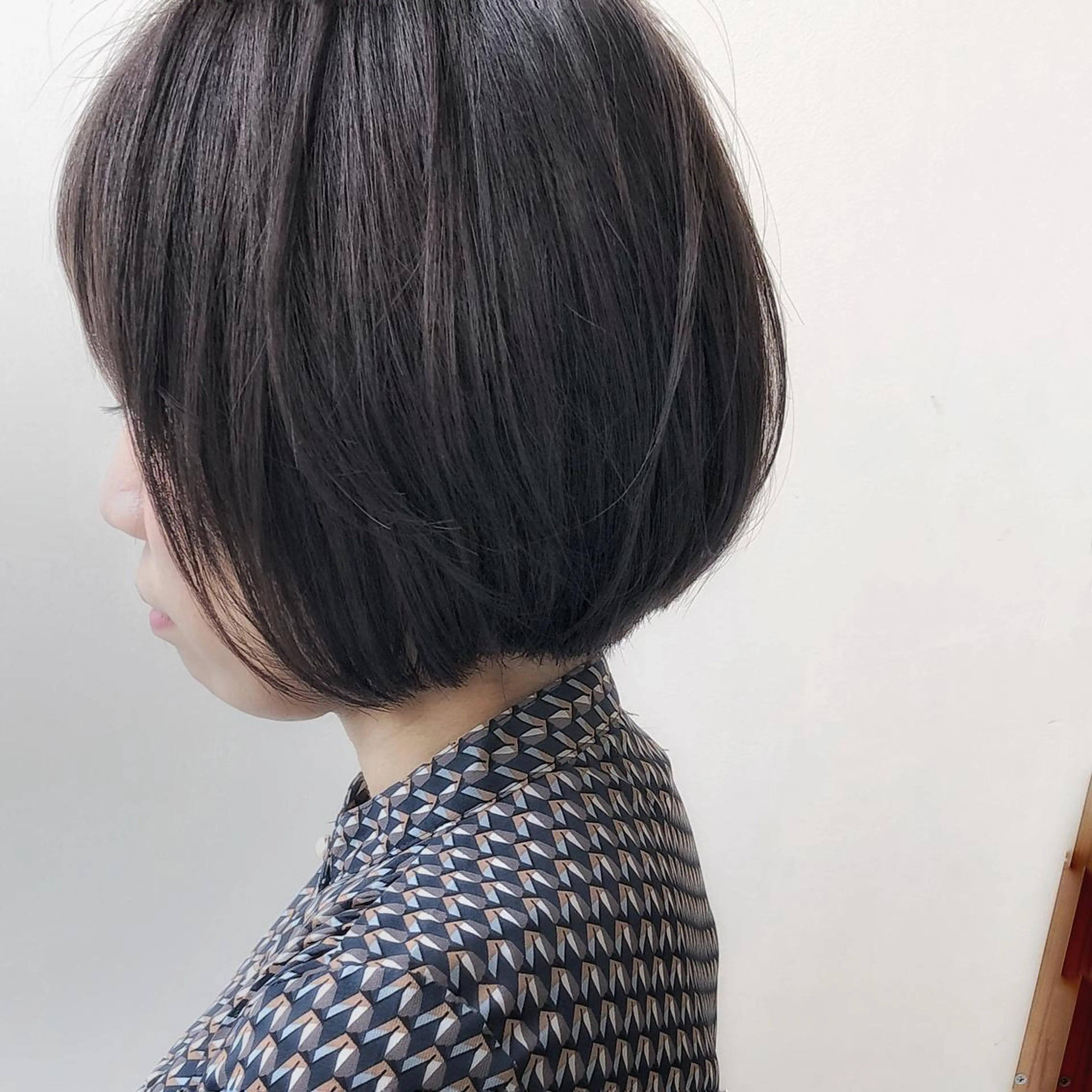 ショート カラー ショートボブ ボブ ショートヘア カット トリートメント 中山 天地のヘアスタイル