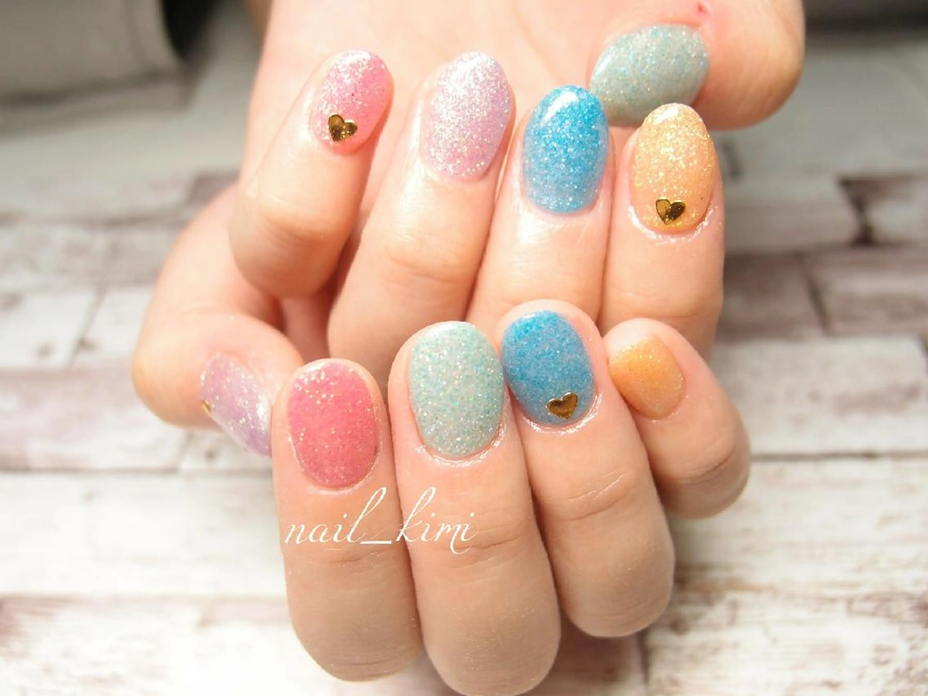 ネイル ワンカラーネイル ConneQt所属・ETHOSENSE. kimikaのネイルデザイン