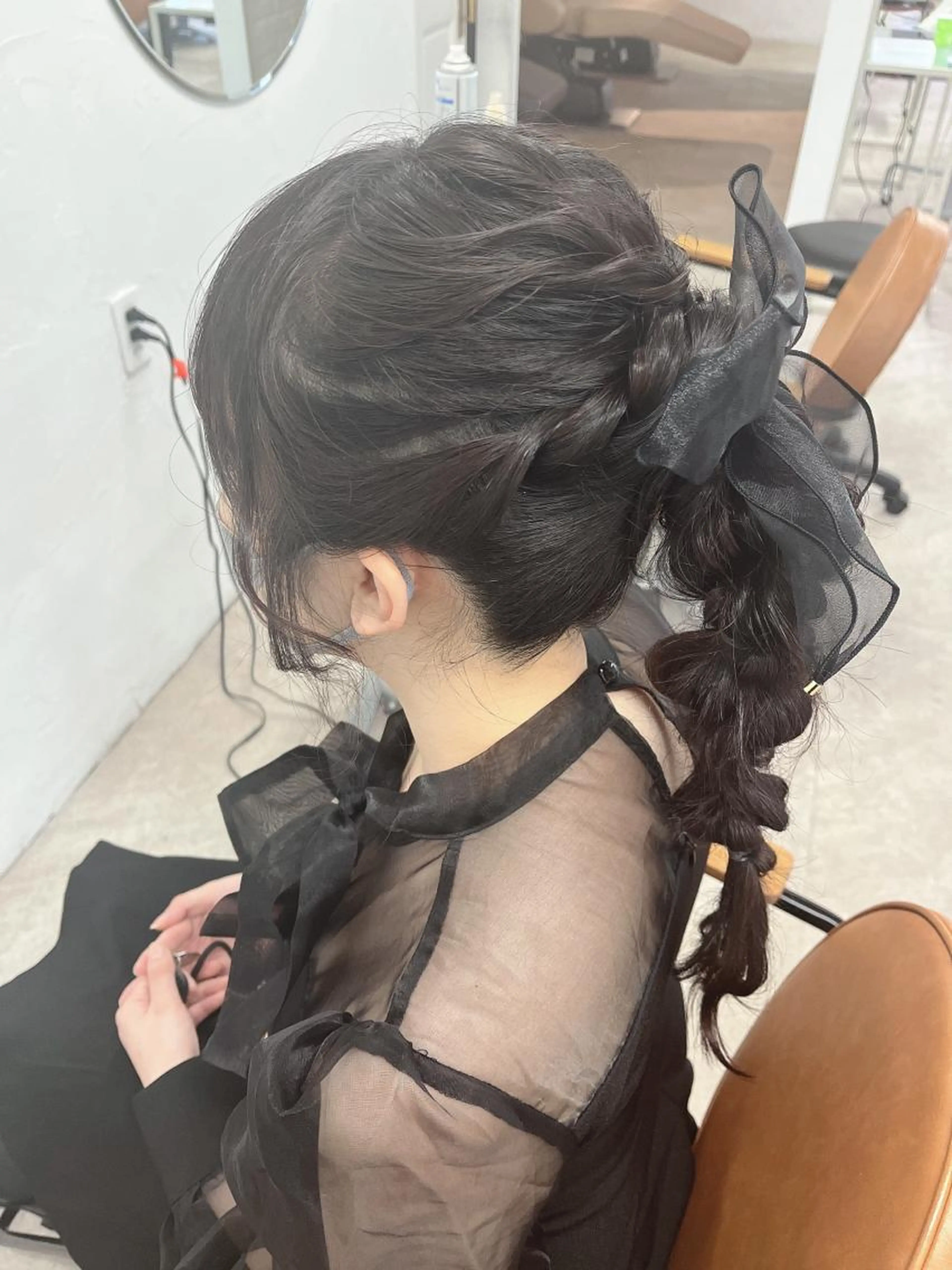 ヘアセット(アップスタイル)※ヘアアクセをつけたい方は持参お願いいたします🌟の写真