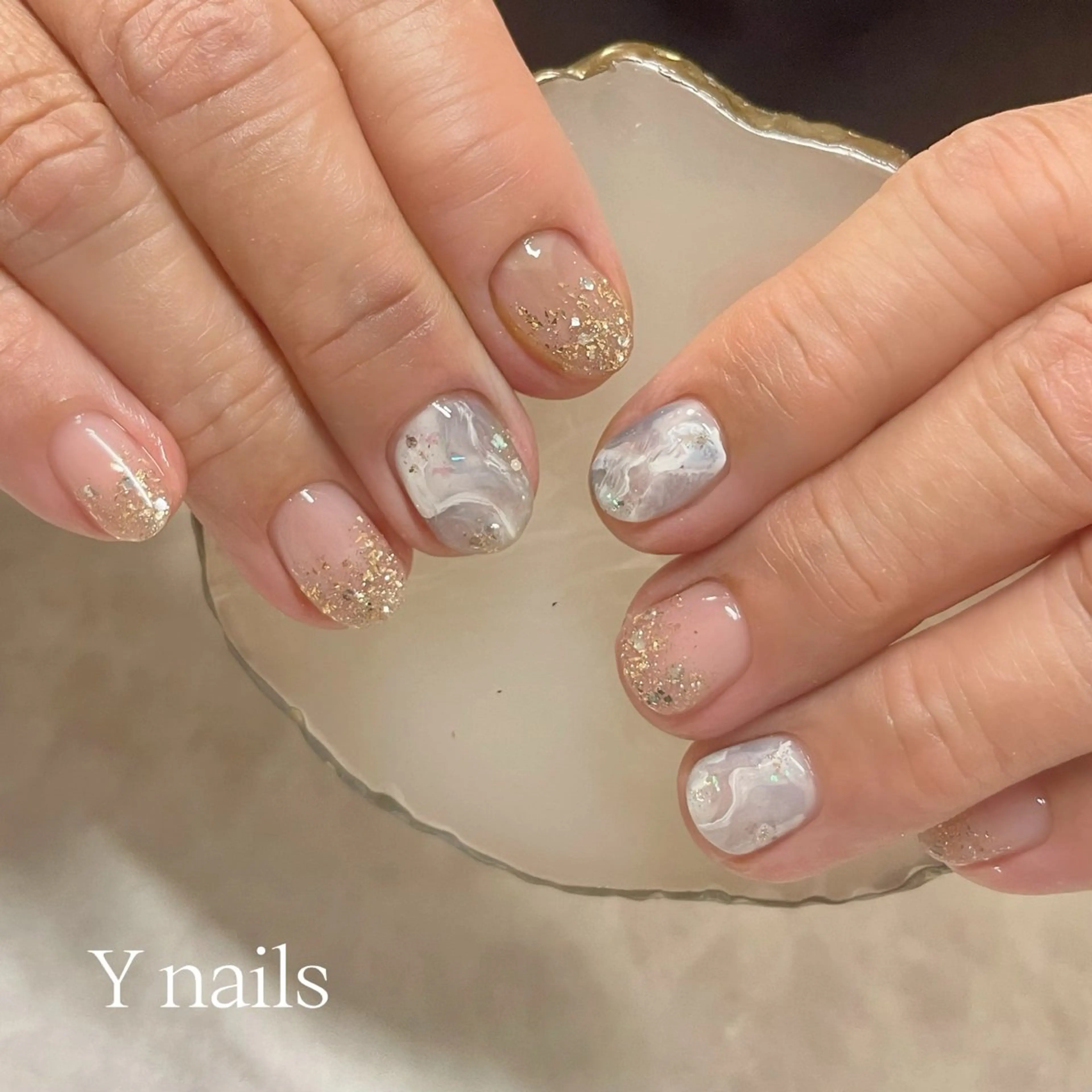 ネイル ハンドネイル 沖縄 Y nailsのネイルデザイン