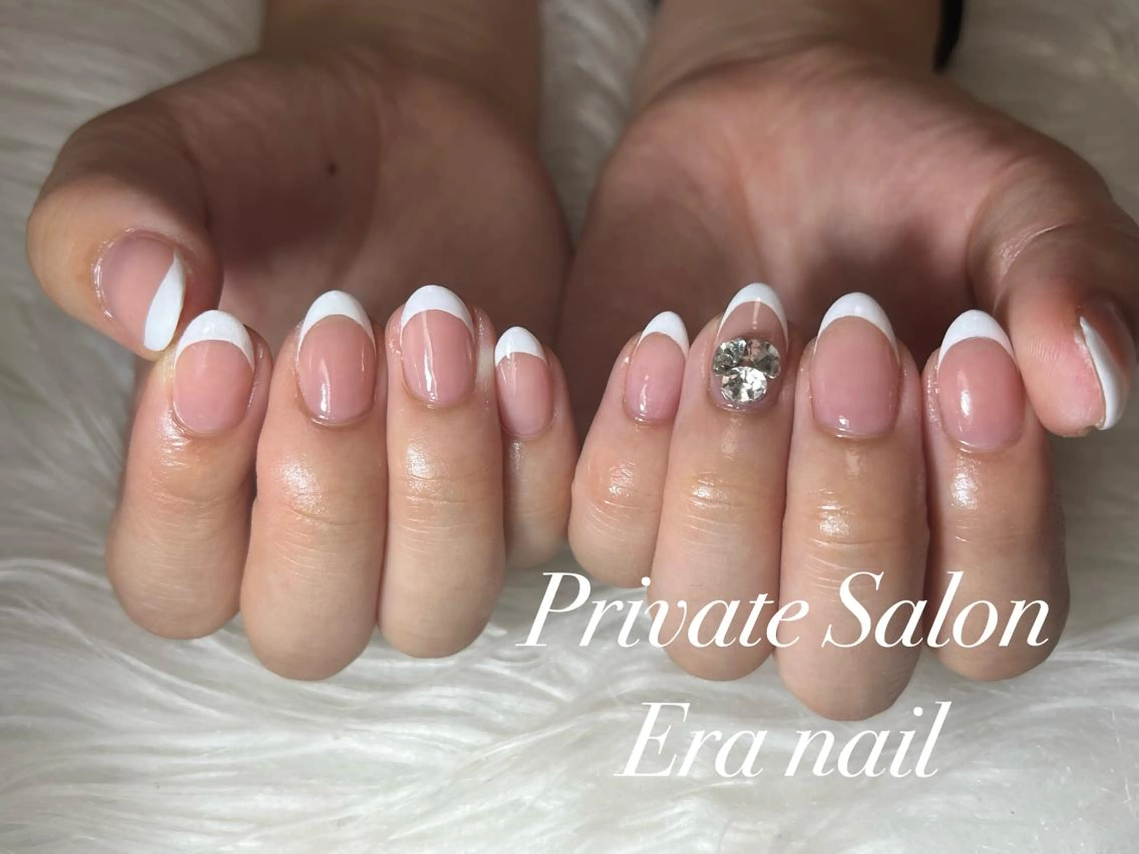 ネイル フレンチネイル Era nailのネイルデザイン