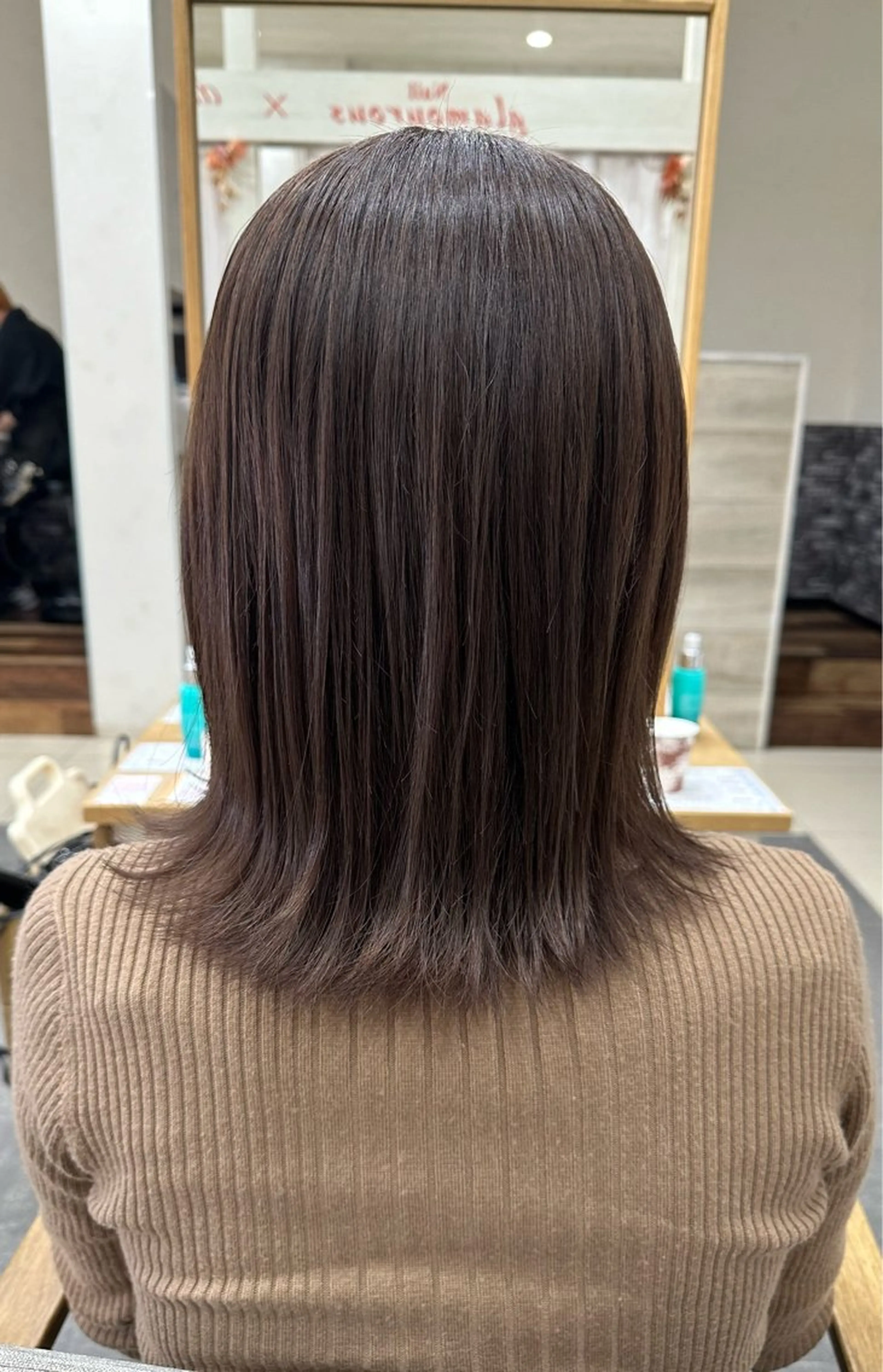 セミロング カット ヘアカラー PROGRESS‣‣ 福澤 可音🐯🐝のヘアスタイル