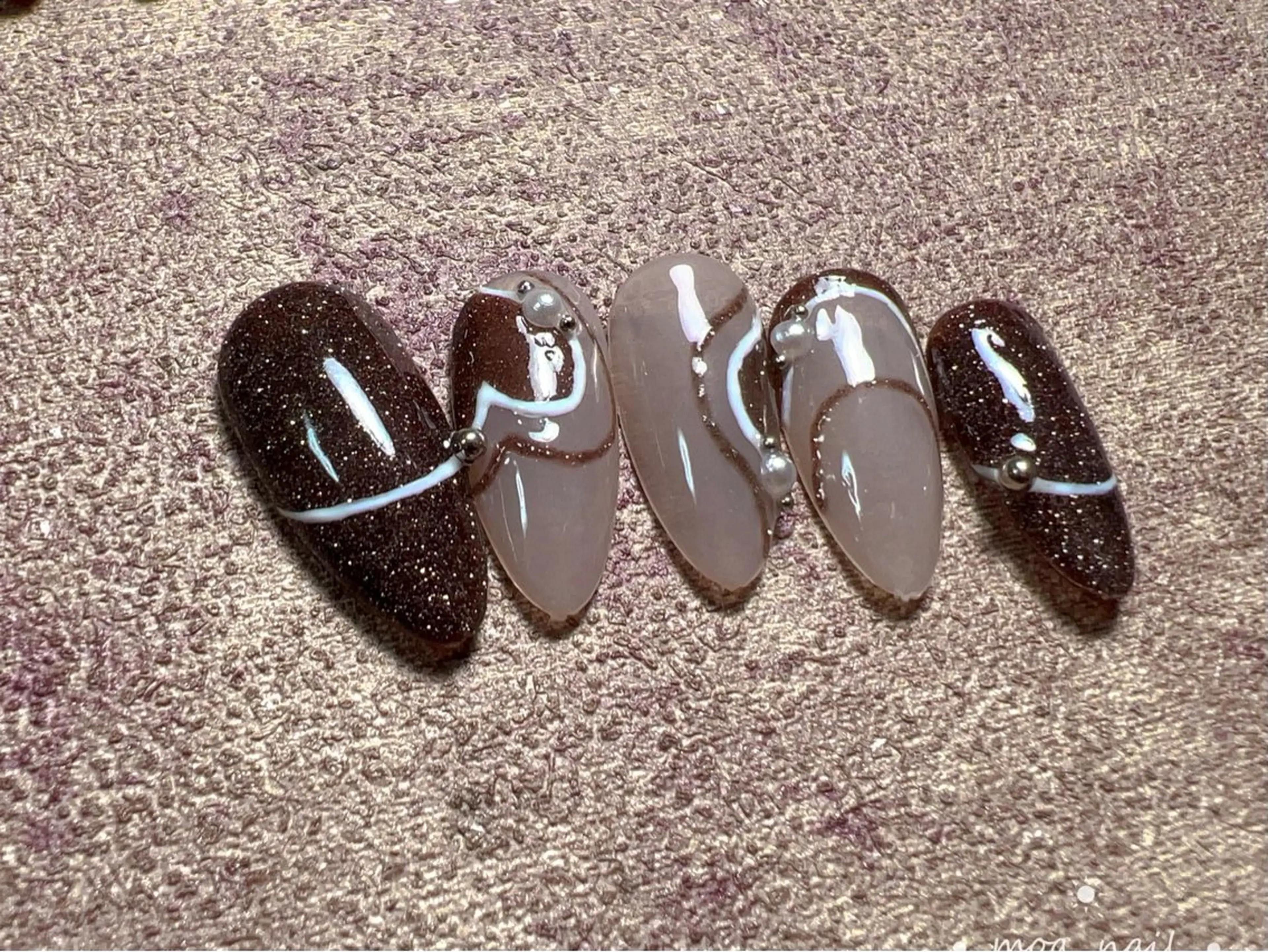 ネイル 大場 穂のネイルデザイン