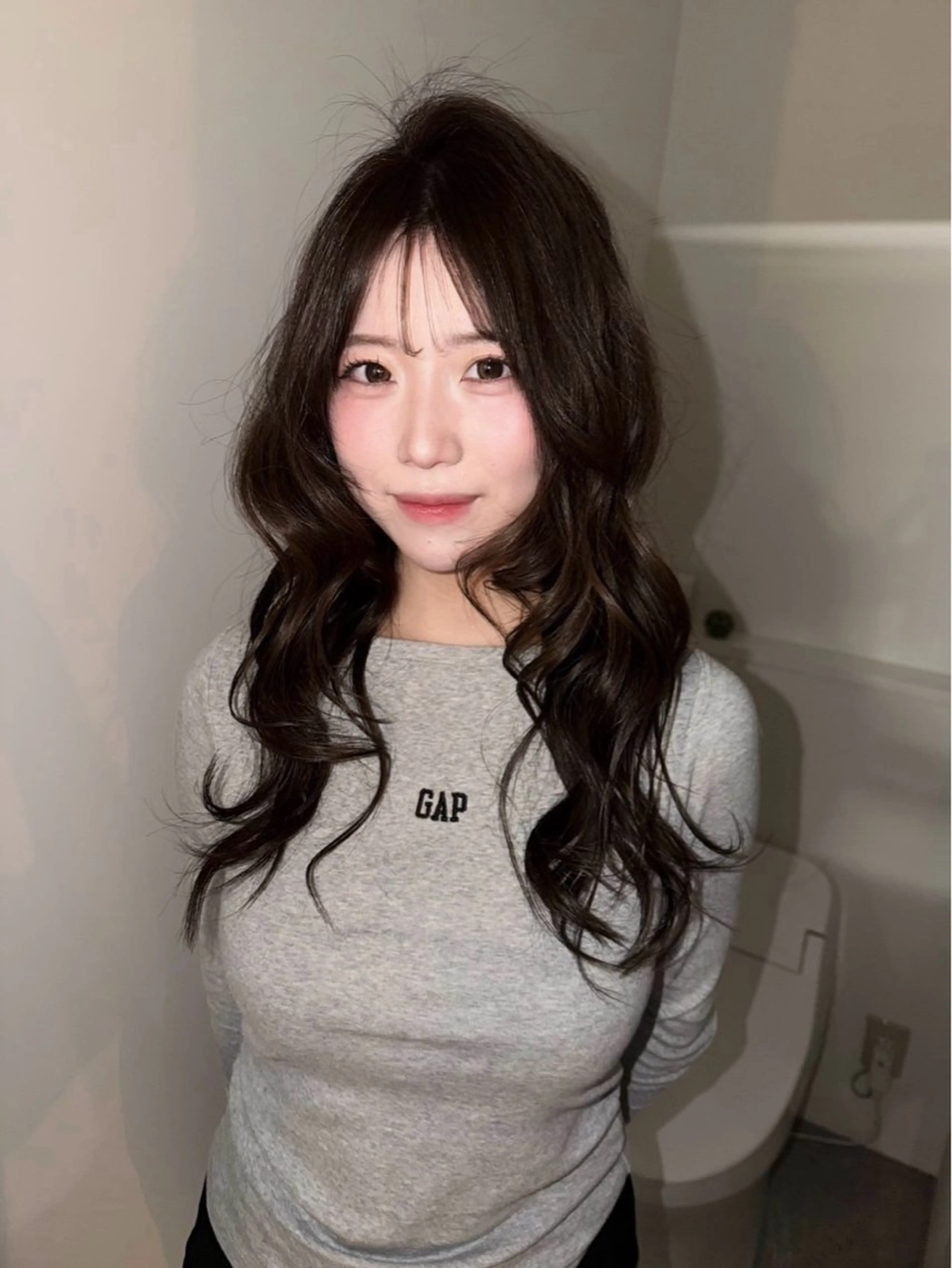 カラー 榊原 旺奈果のヘアスタイル