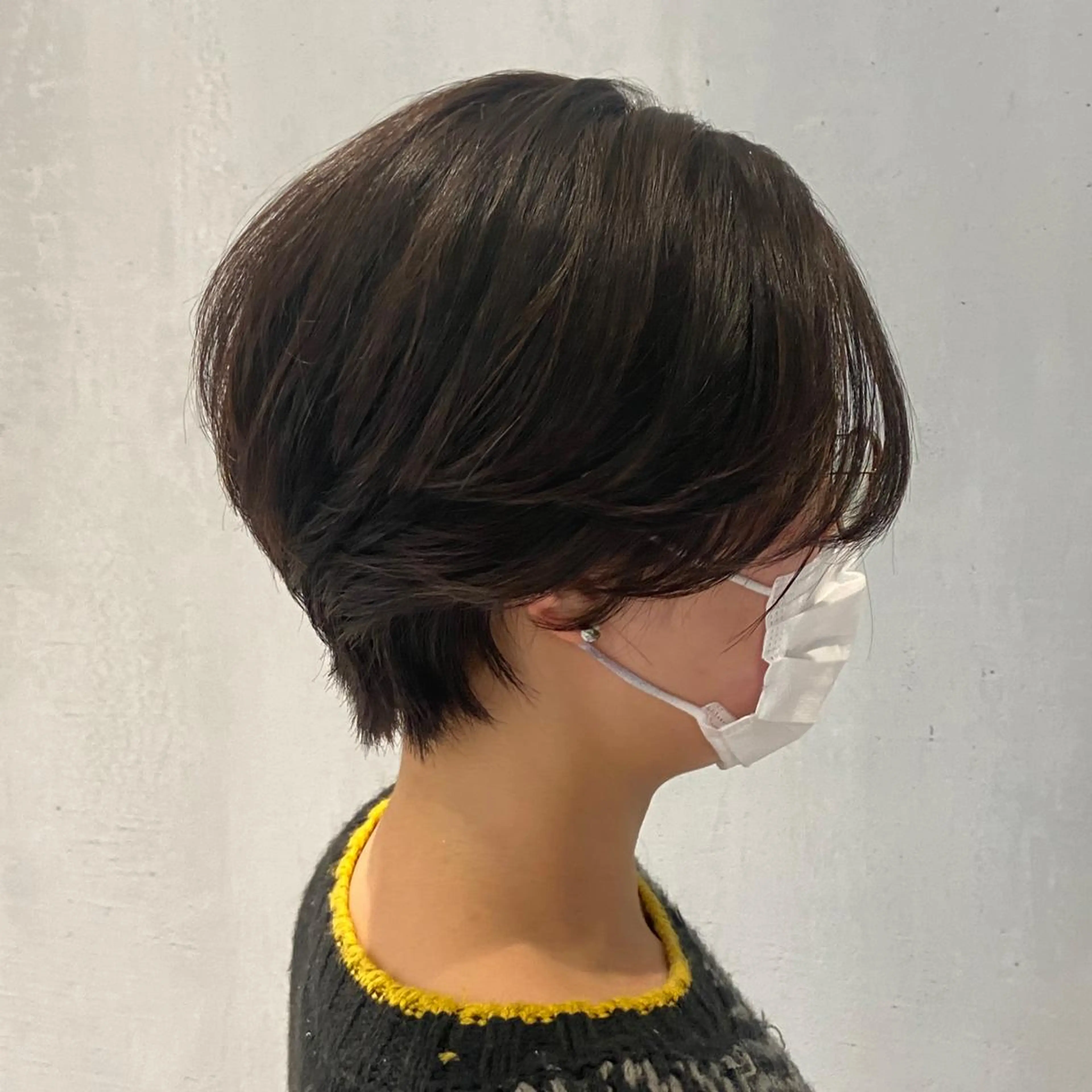 ショート カラー ハンサムショート ハイライトカラー 卒業式のヘアスタイル ハイライト ショートヘア カット ヘアカラー トリートメント DX SHARE SALON所属・matka白髪ぼかし 大人ヘア/KEIKOのヘアスタイル