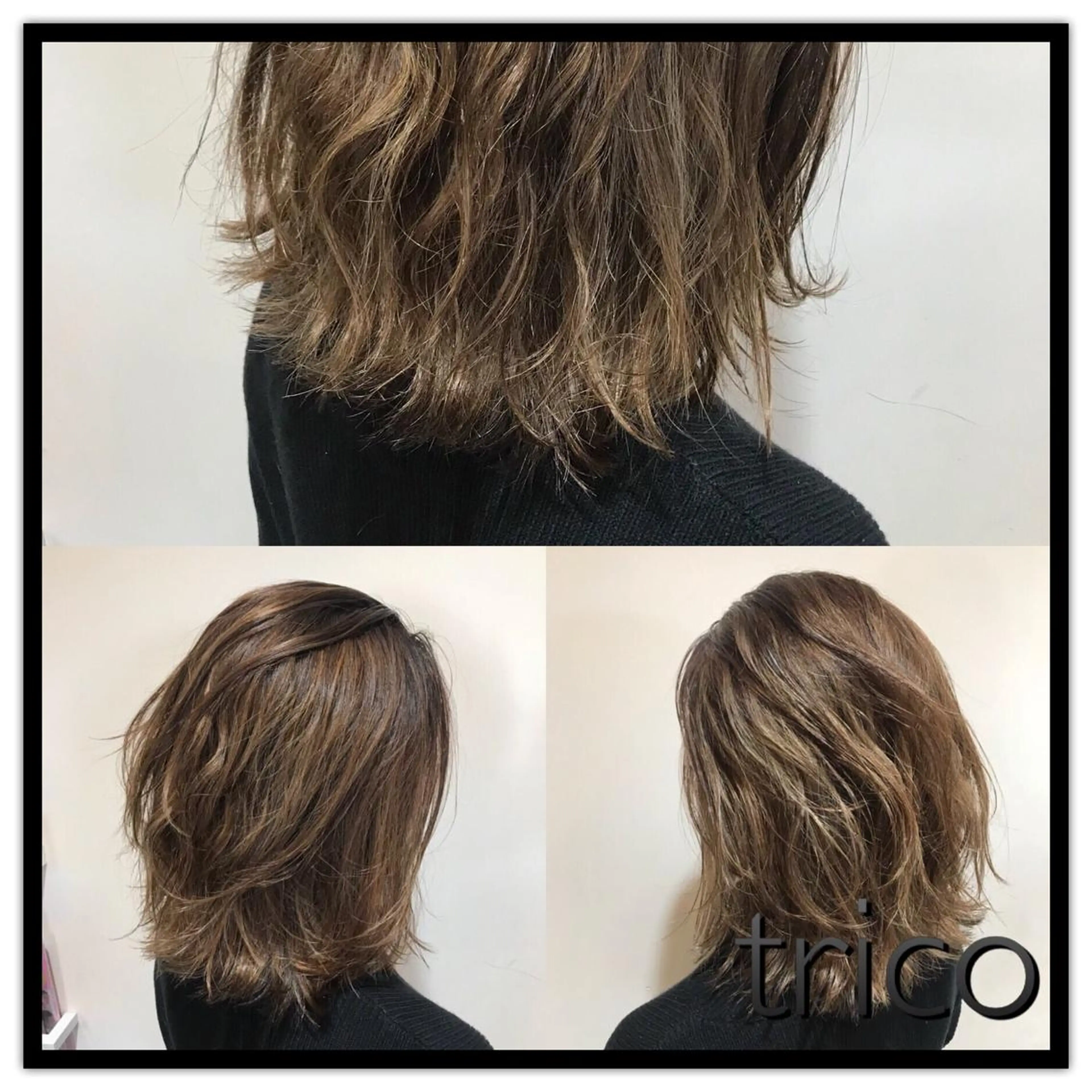 ミディアム カラー ベージュカラー フォギーベージュ ハイライトカラー ハイトーンカラー ハイライト 似合わせ/ブリーチ カラー.岡田友仁のヘアスタイル