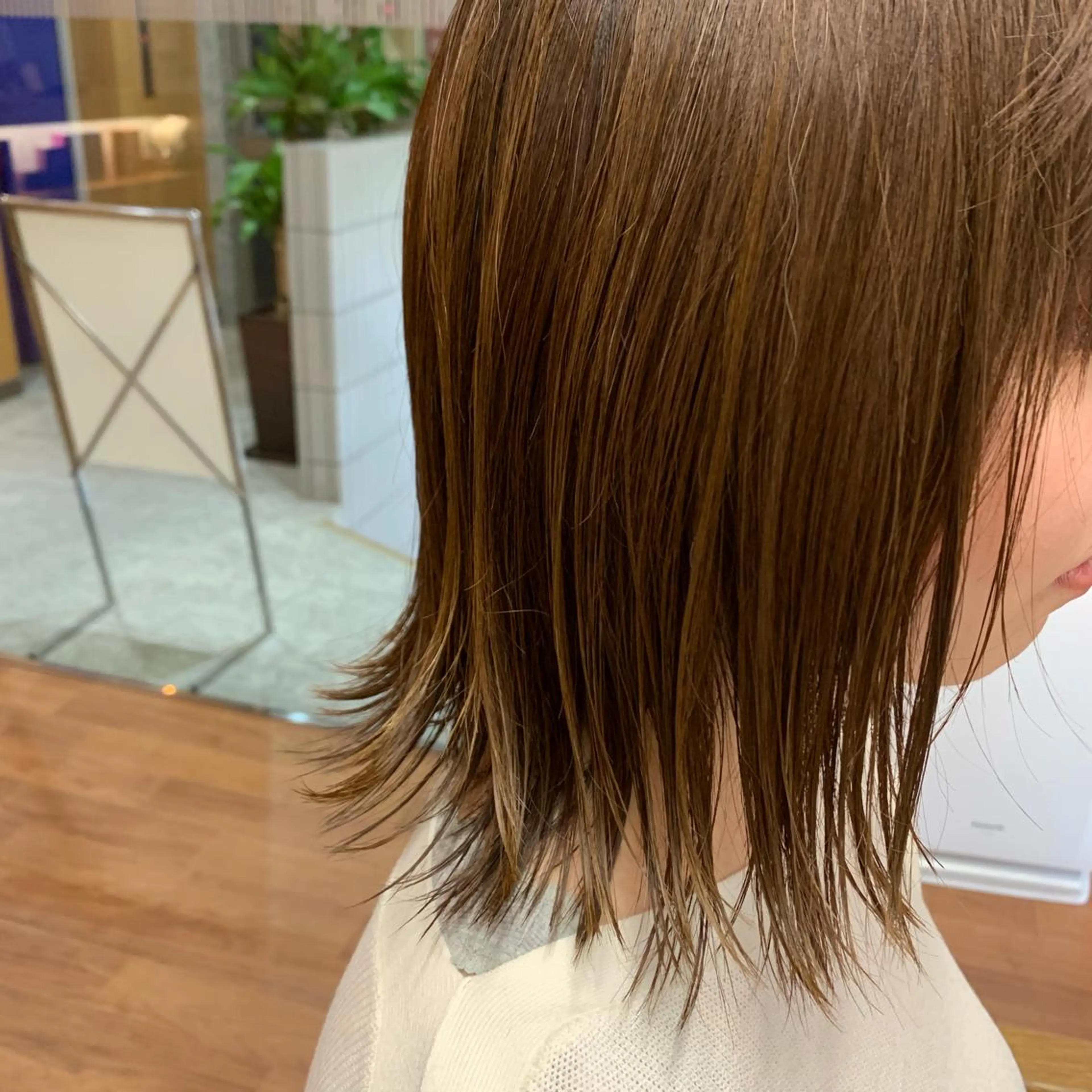 ミディアム カラー パーマ STYLE袋町店 赤畠達弥のヘアスタイル