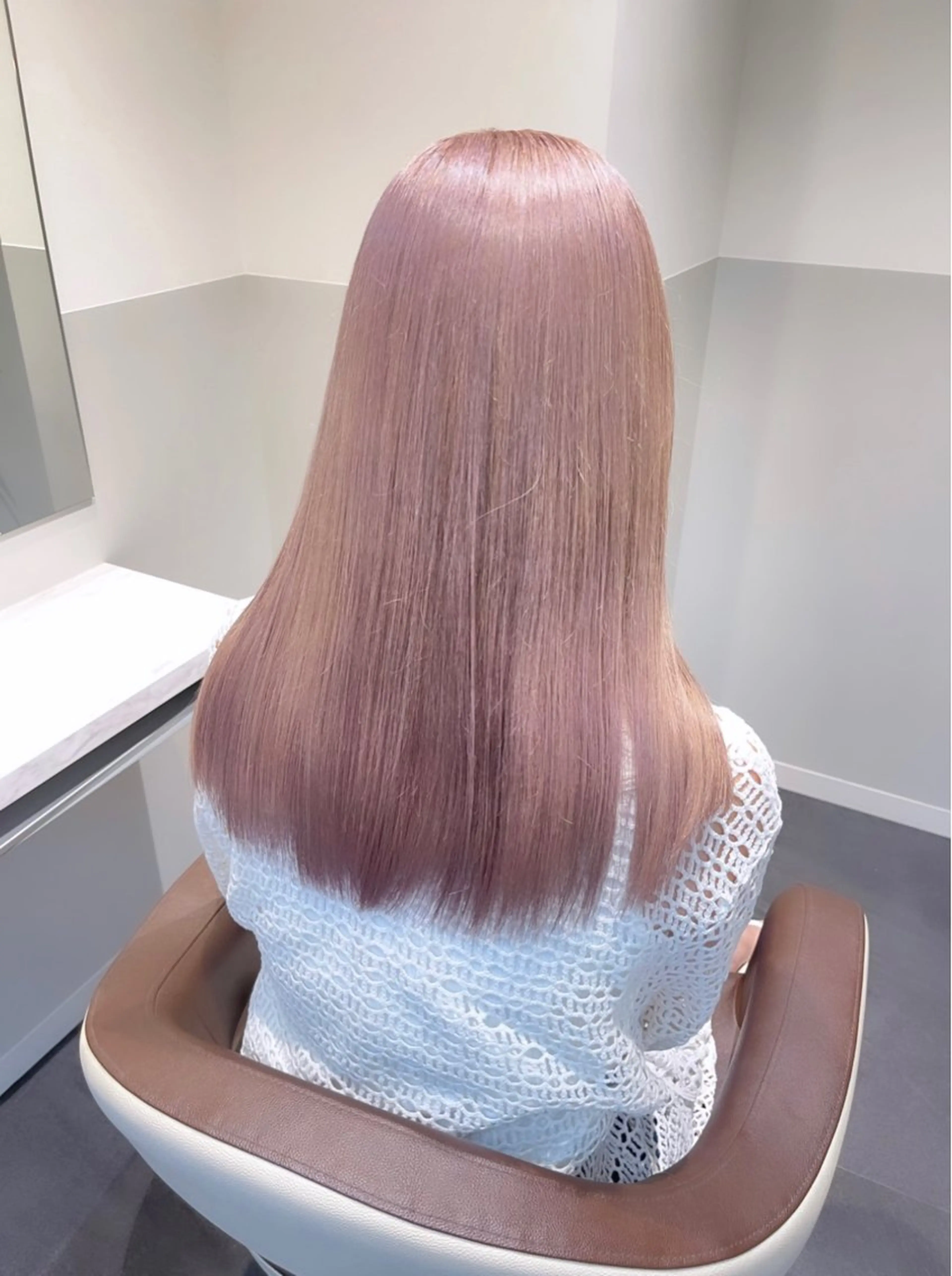 ミディアム カット ヘアカラー トリートメント IVORY.所属・〻ツヤハイトーン🩰 🤍HARUCAのヘアスタイル